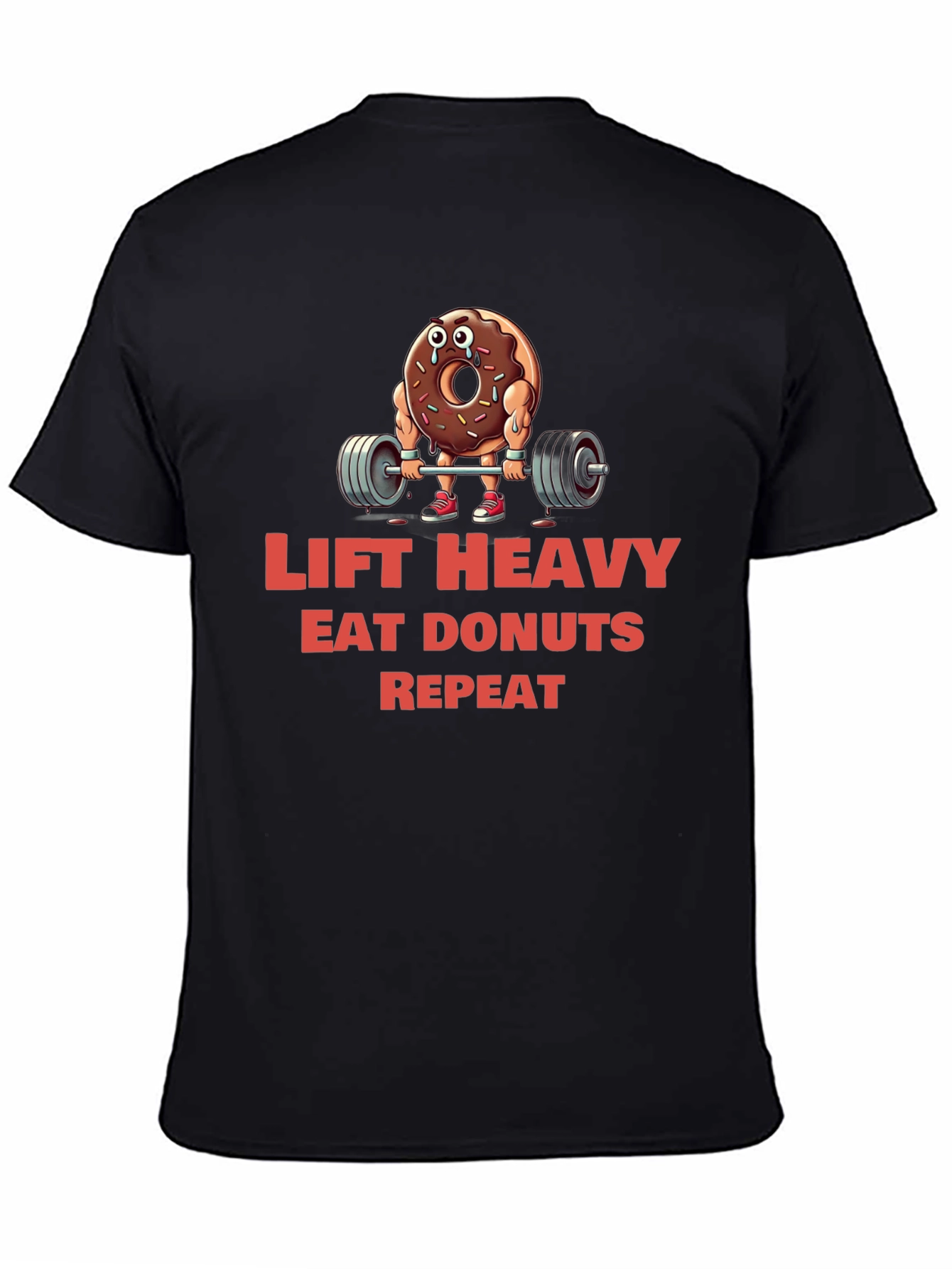 Lift Heavy Eat Donuts T-Shirt