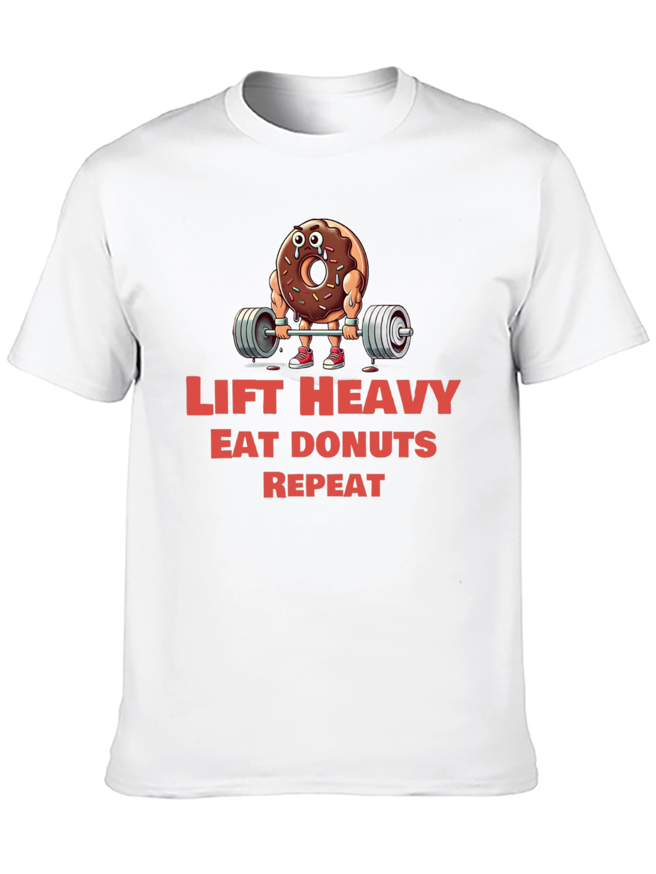 Lift Heavy Eat Donuts T-Shirt