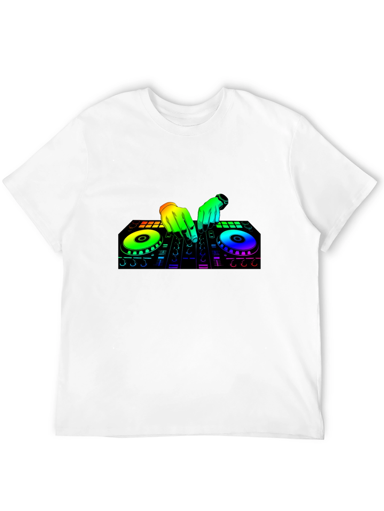 DJ Mixer Graphic T-Shirt - Music Lover Tee