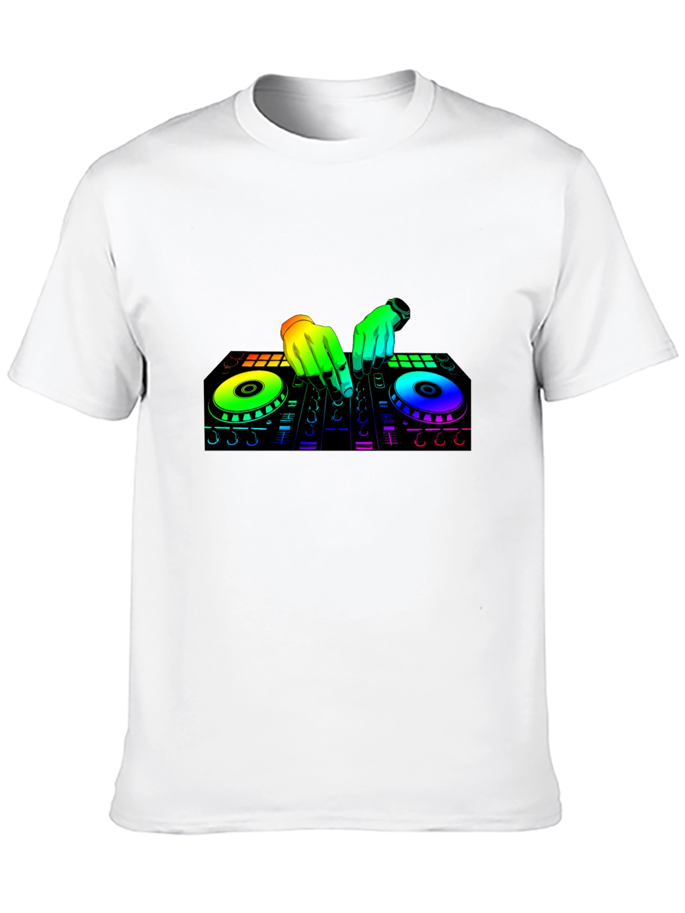 DJ Mixer Graphic T-Shirt - Music Lover Tee