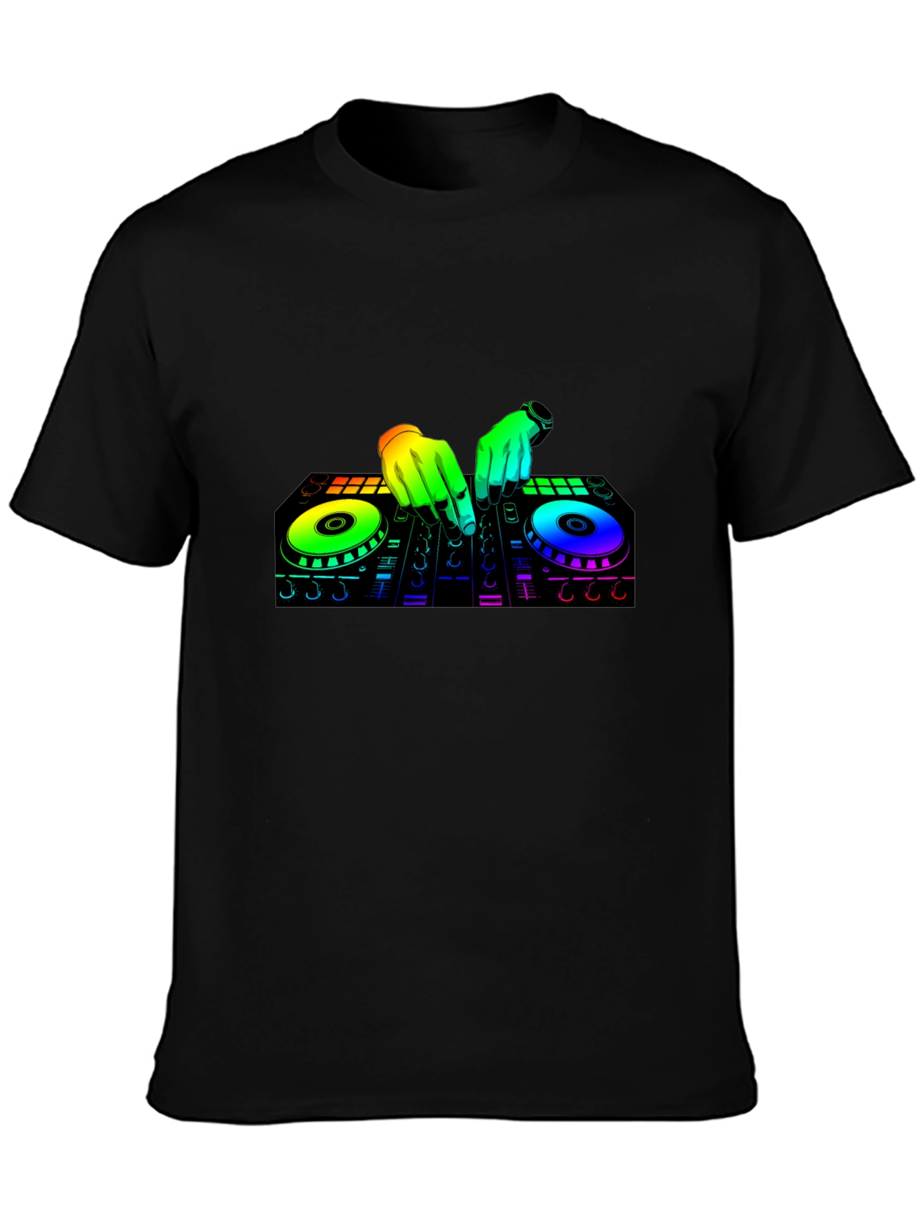 DJ Mixer Graphic T-Shirt - Music Lover Tee