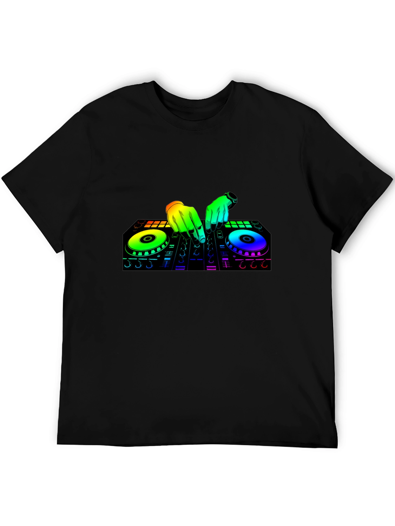 DJ Mixer Graphic T-Shirt - Music Lover Tee