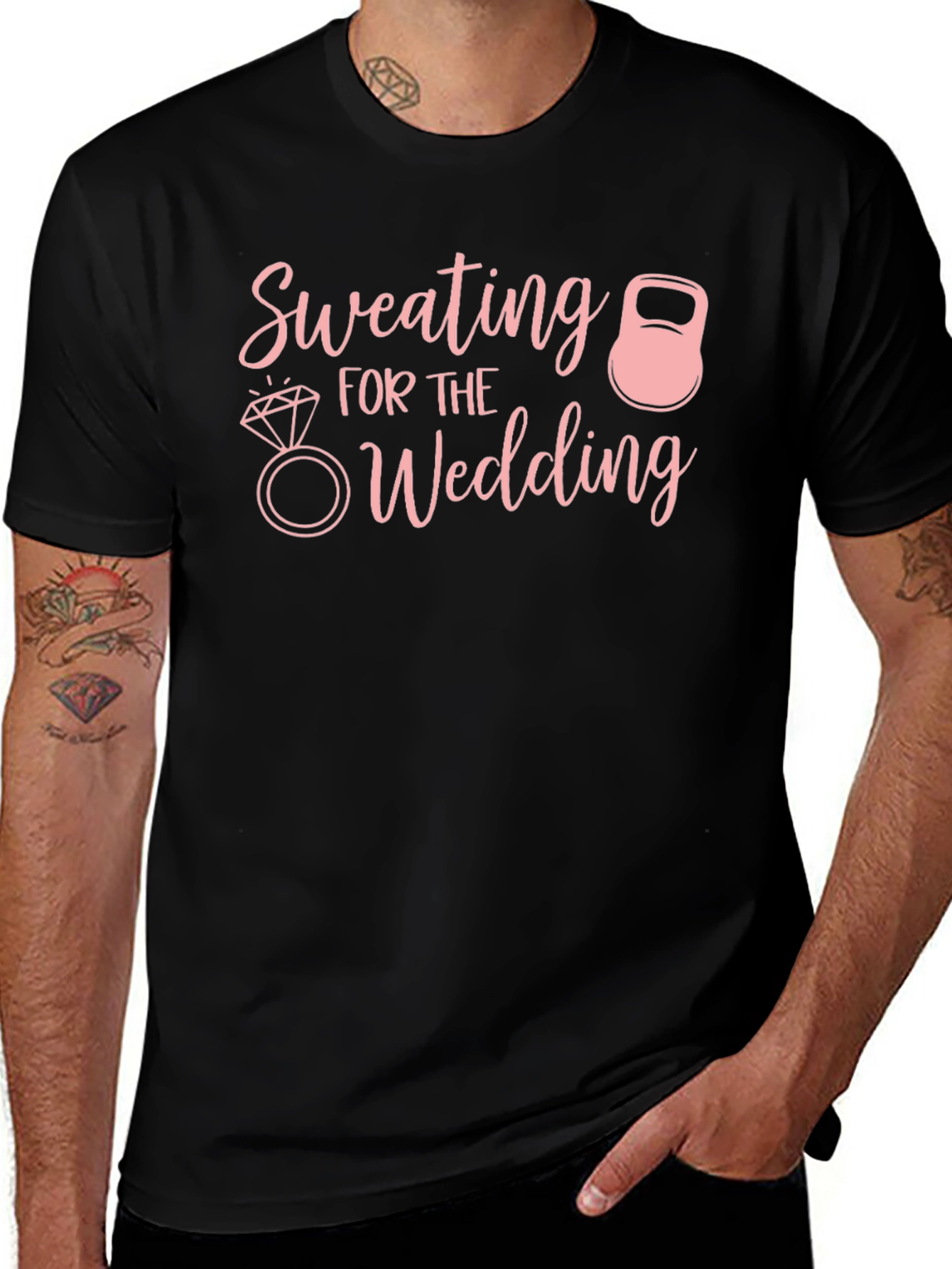 Sweating for the Wedding Graphic Tee