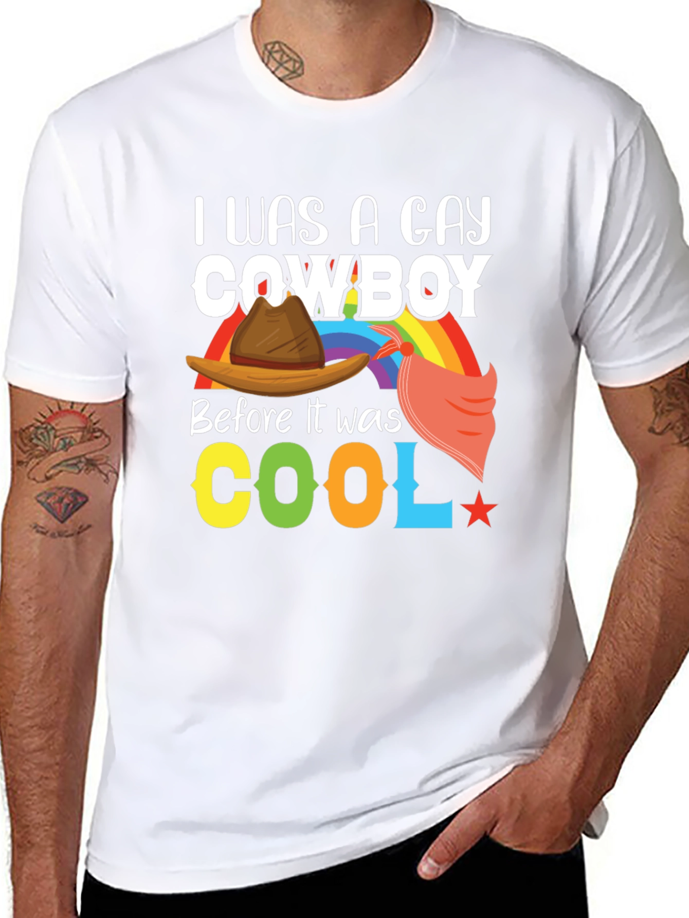 Gay Cowboy Pride T-Shirt