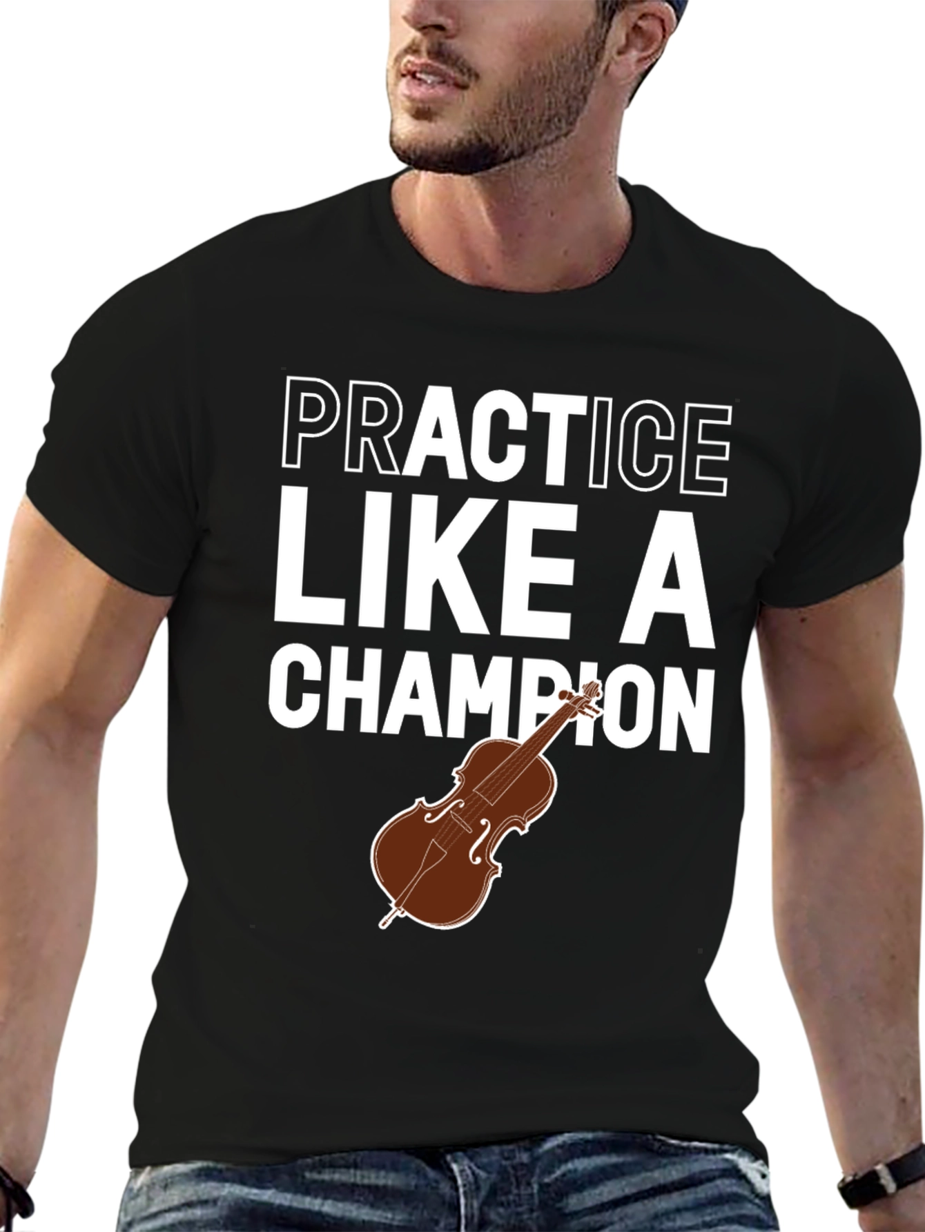 Practice Like a Champion Cello T-Shirt