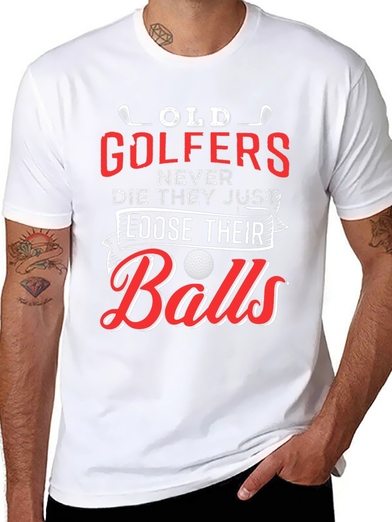 Old Golfers T-Shirt - Funny Golf Gift