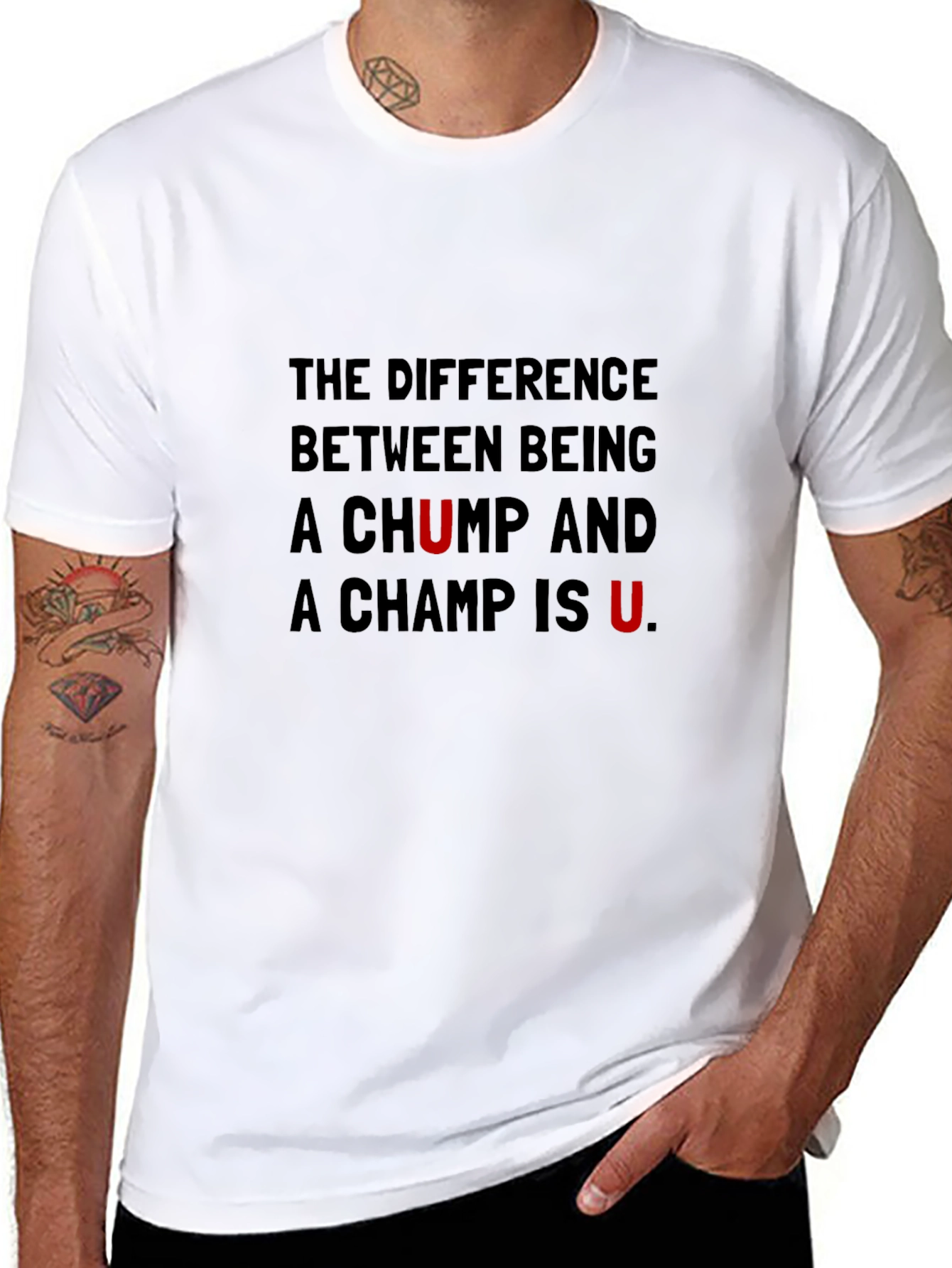 U Make the Difference Graphic Tee