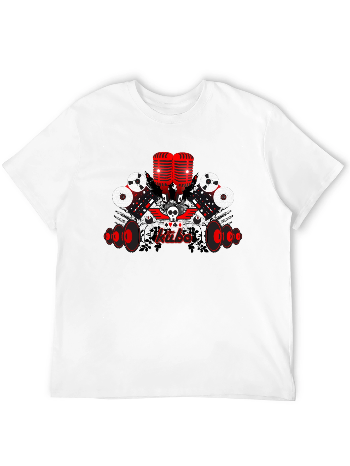 Retro Music Graphic T-Shirt - Rock n Roll Style