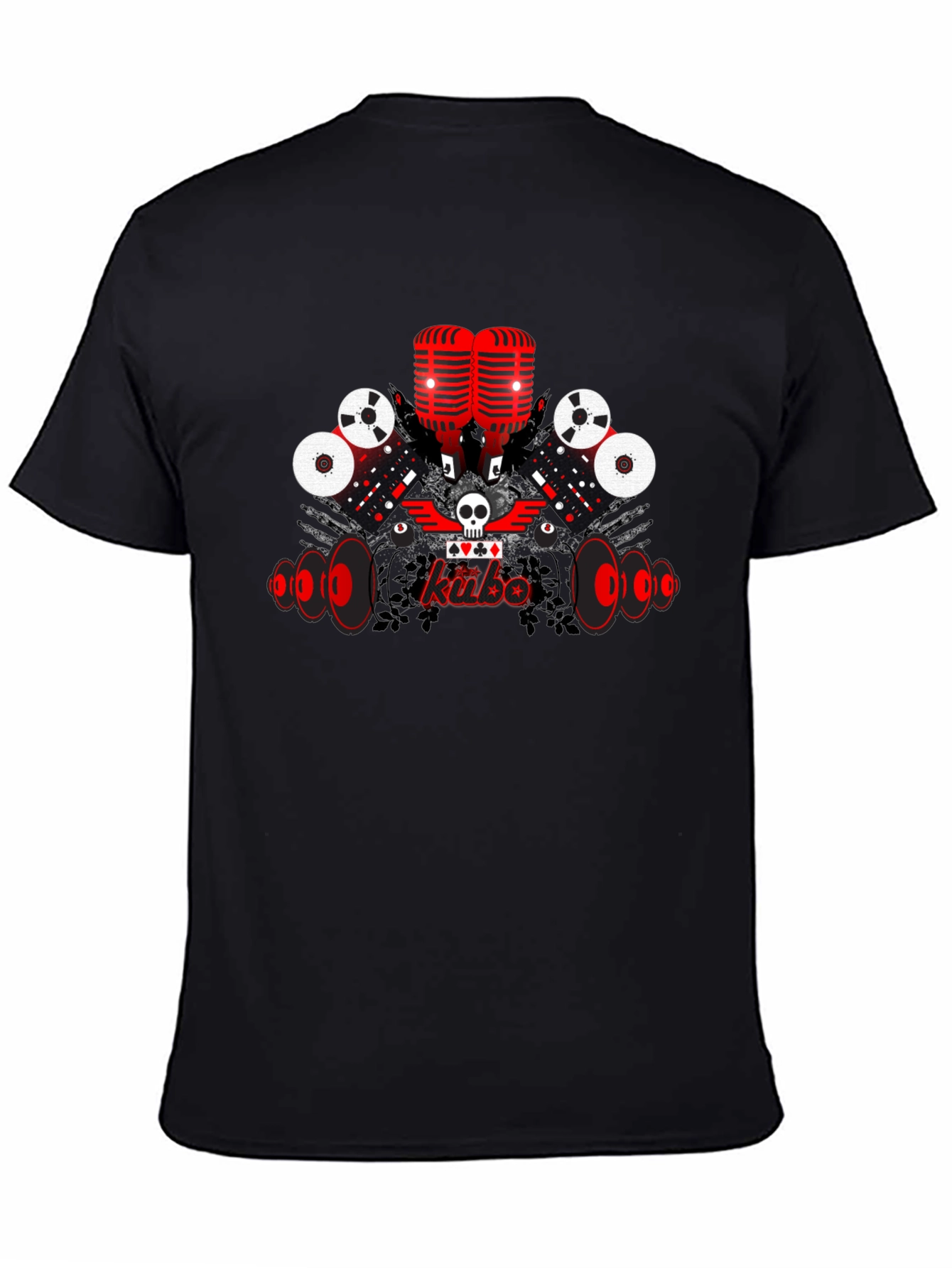 Retro Music Graphic T-Shirt - Rock n Roll Style