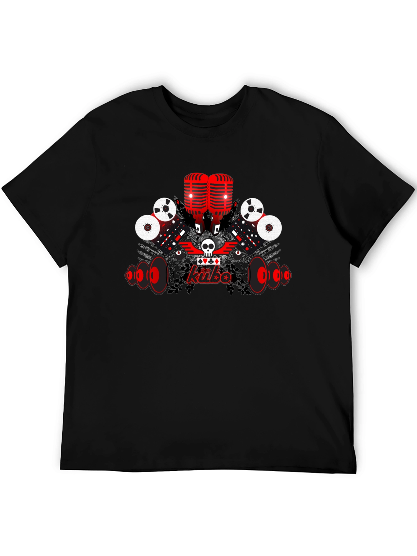 Retro Music Graphic T-Shirt - Rock n Roll Style