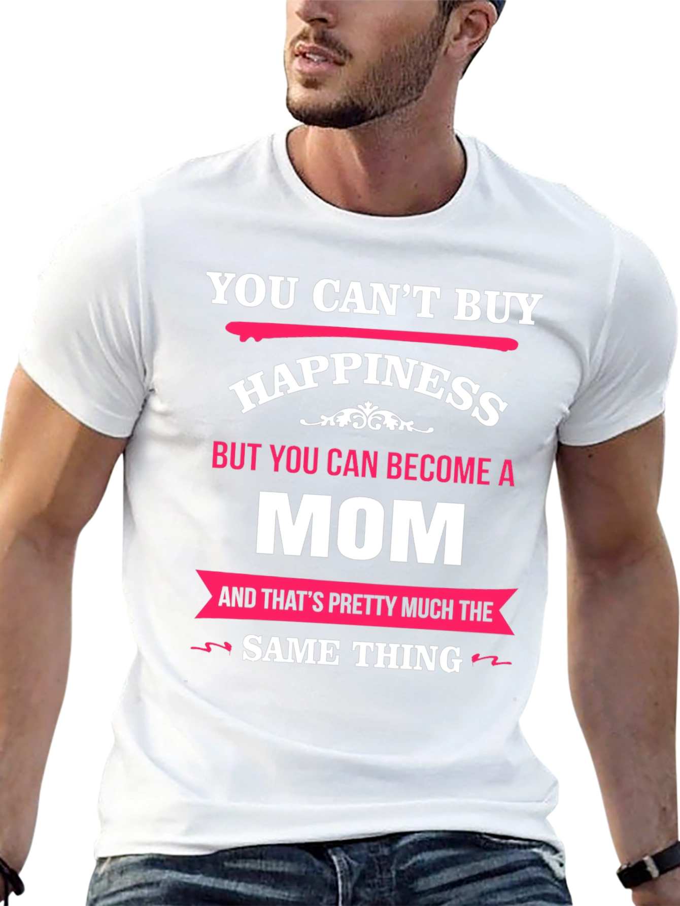 You Cant Buy Happiness Mom T-Shirt