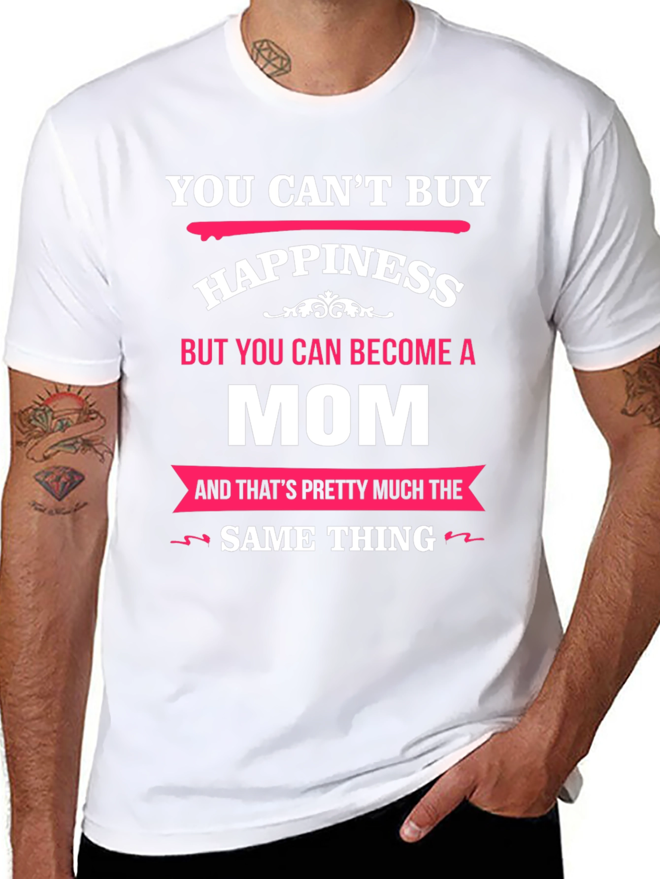 You Cant Buy Happiness Mom T-Shirt
