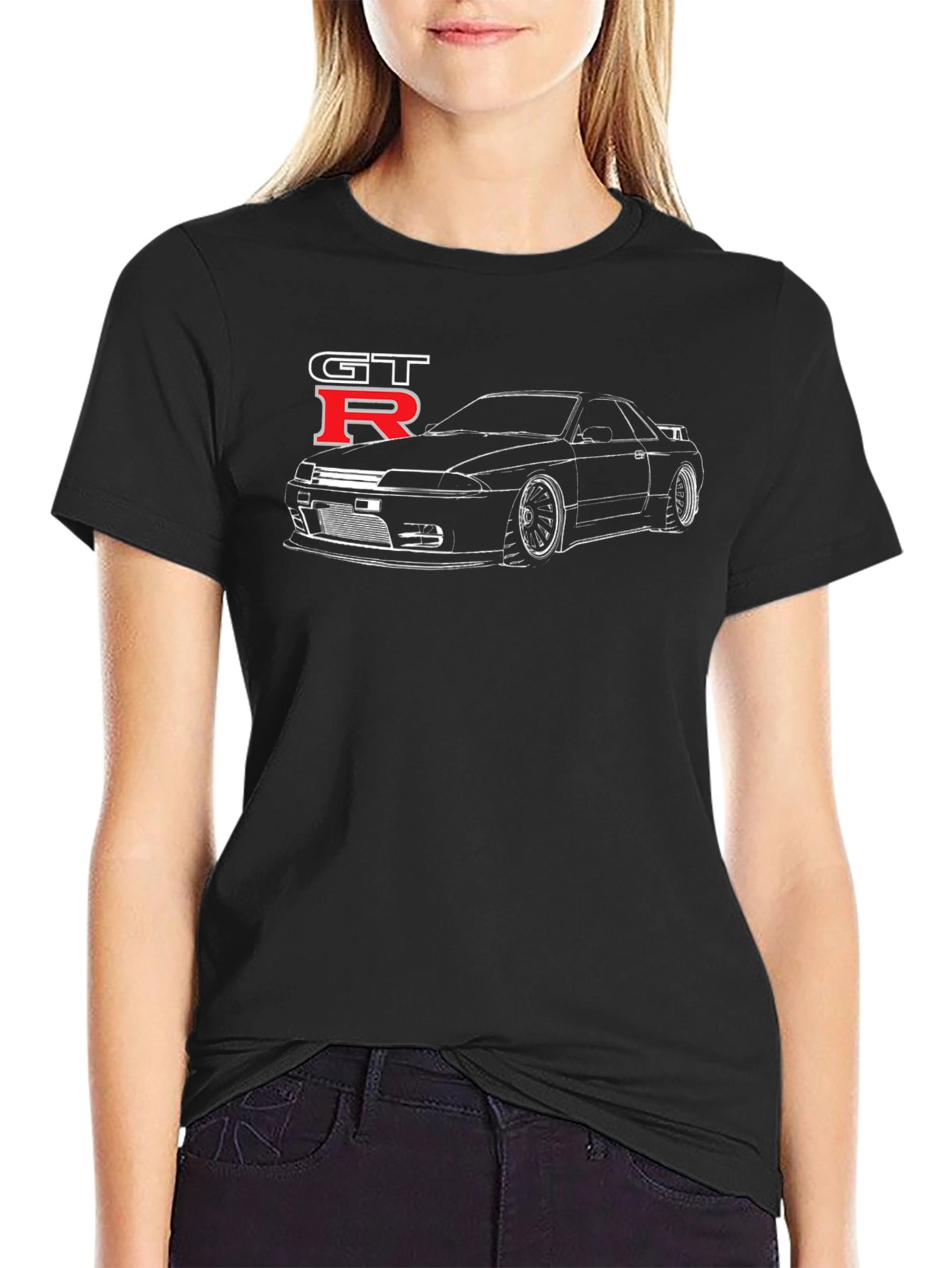 GT-R Car Graphic T-Shirt - Classic Auto Tee