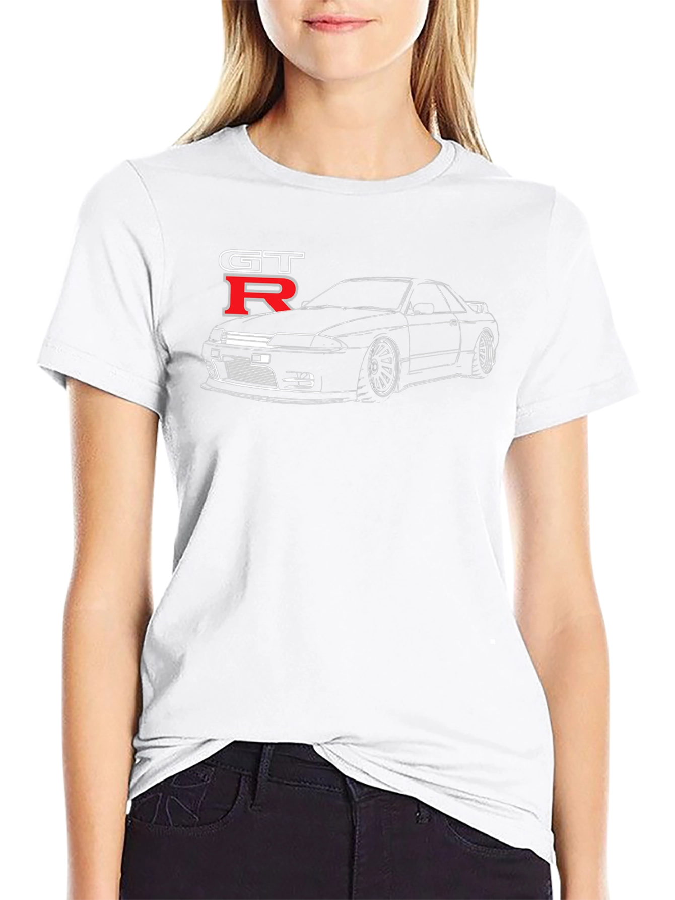 GT-R Car Graphic T-Shirt - Classic Auto Tee