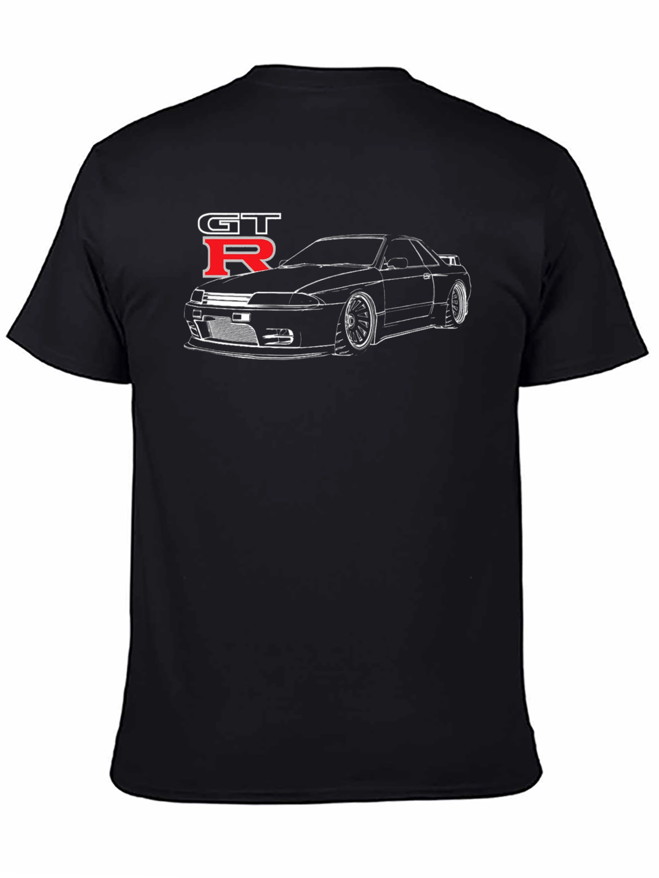 GT-R Car Graphic T-Shirt - Classic Auto Tee