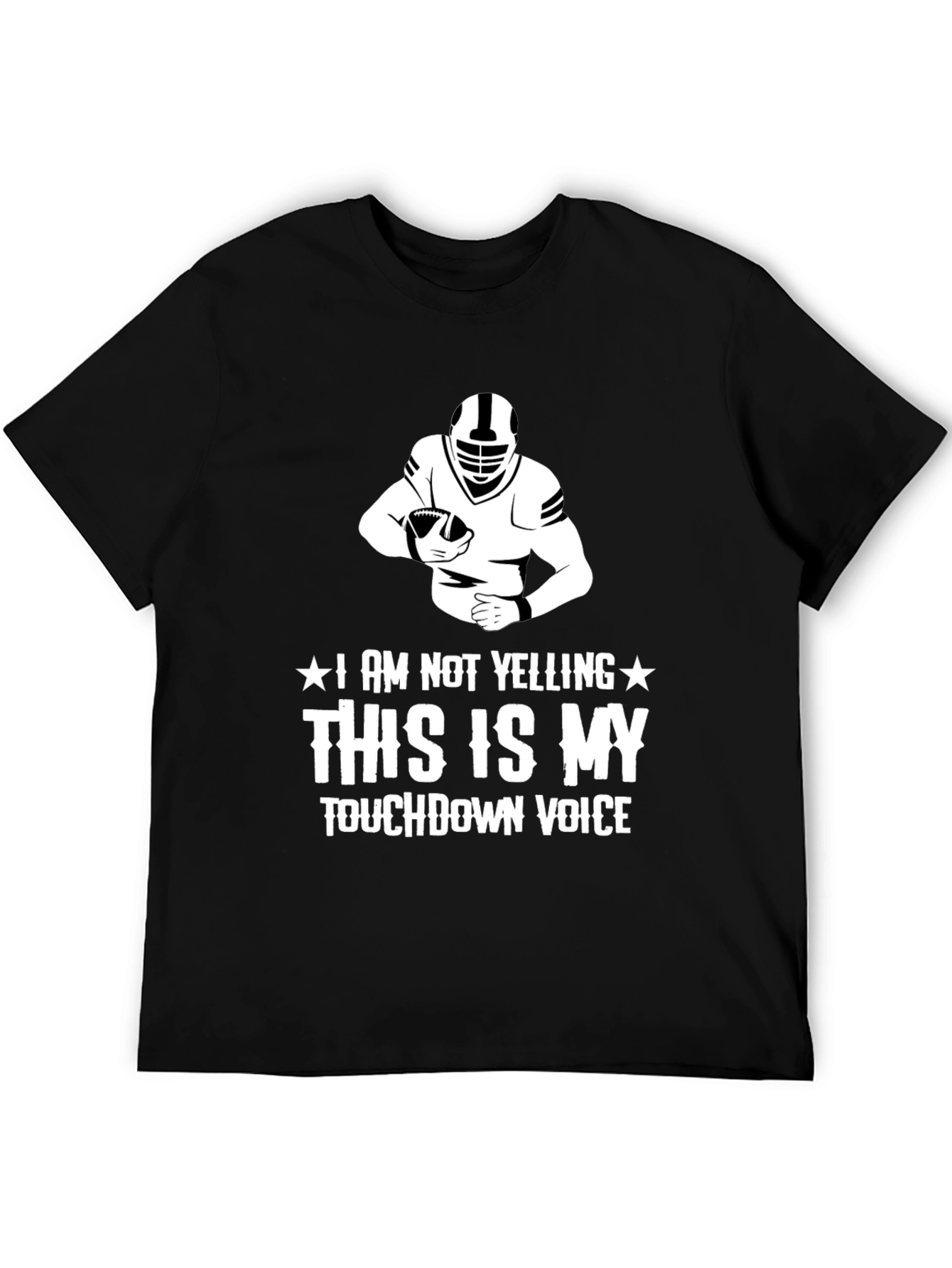 Touchdown Voice Graphic T-Shirt Football Fan Tee