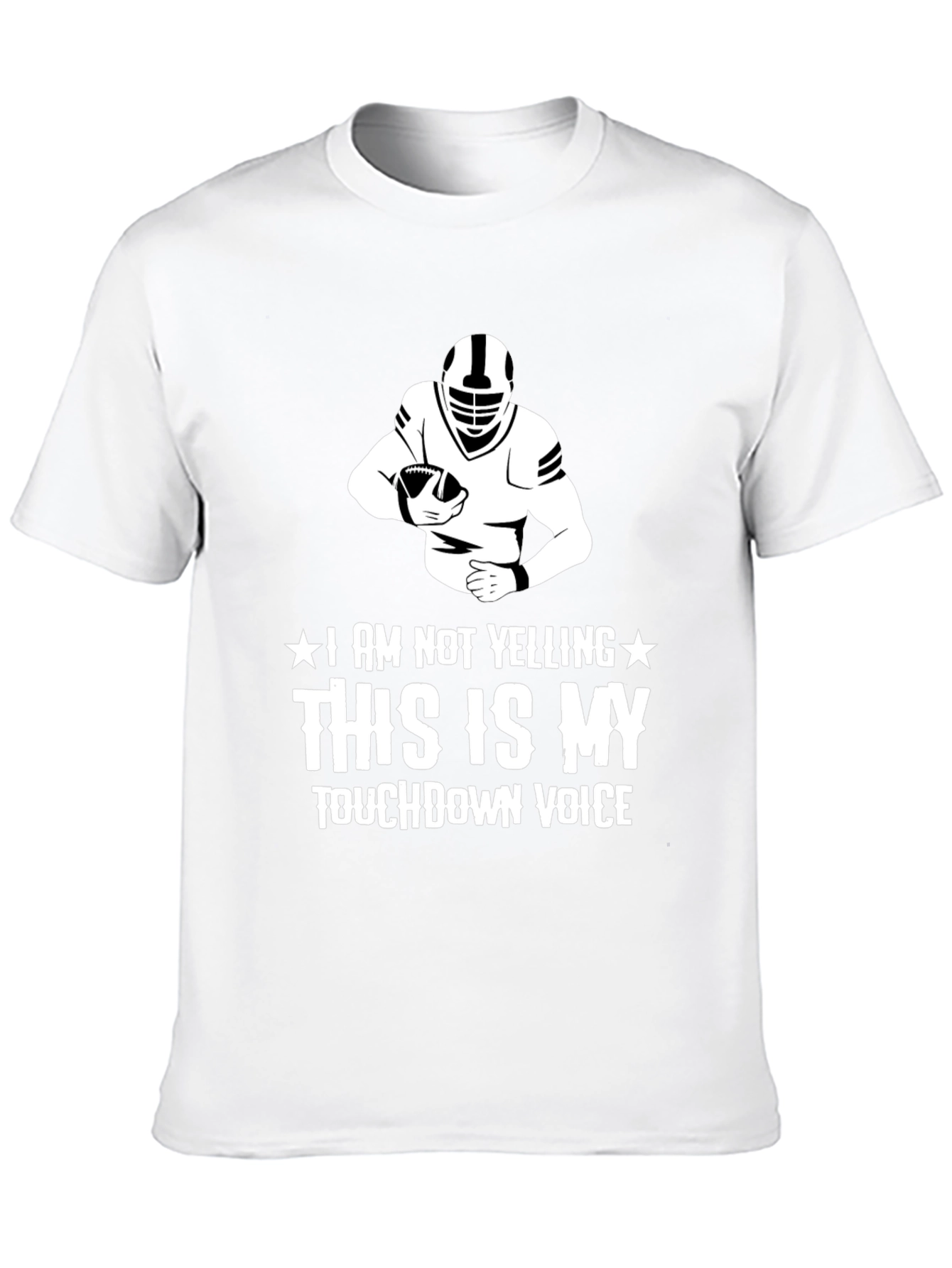 Touchdown Voice Graphic T-Shirt Football Fan Tee