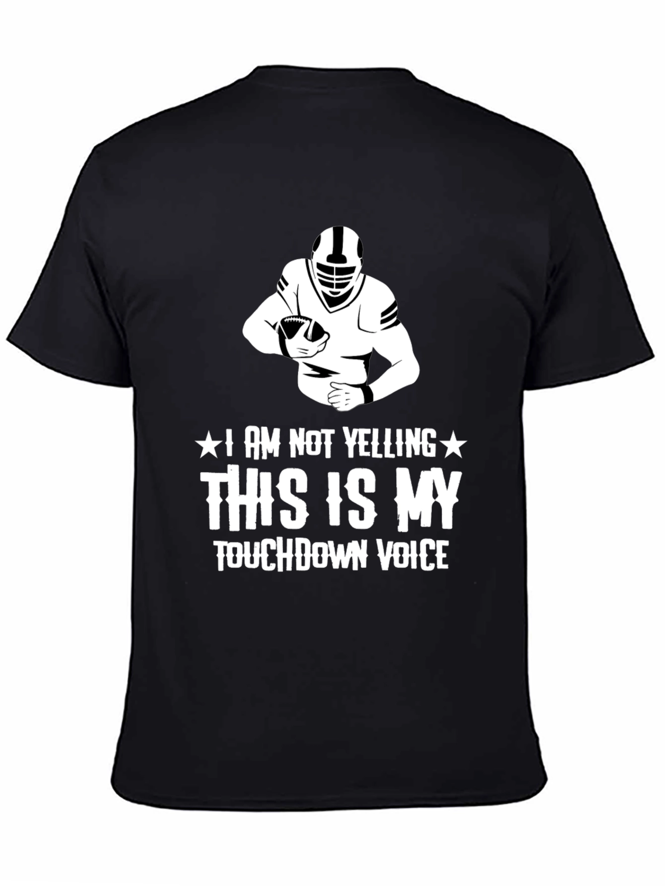 Touchdown Voice Graphic T-Shirt Football Fan Tee