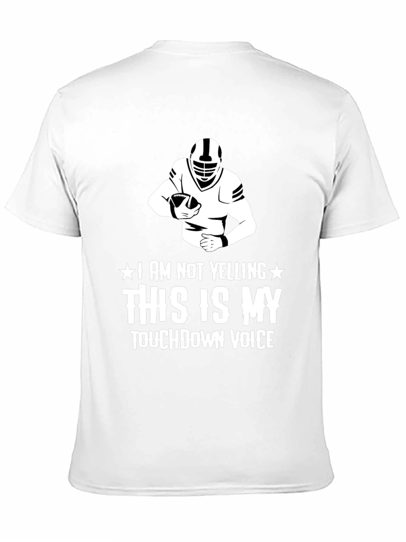 Touchdown Voice Graphic T-Shirt Football Fan Tee