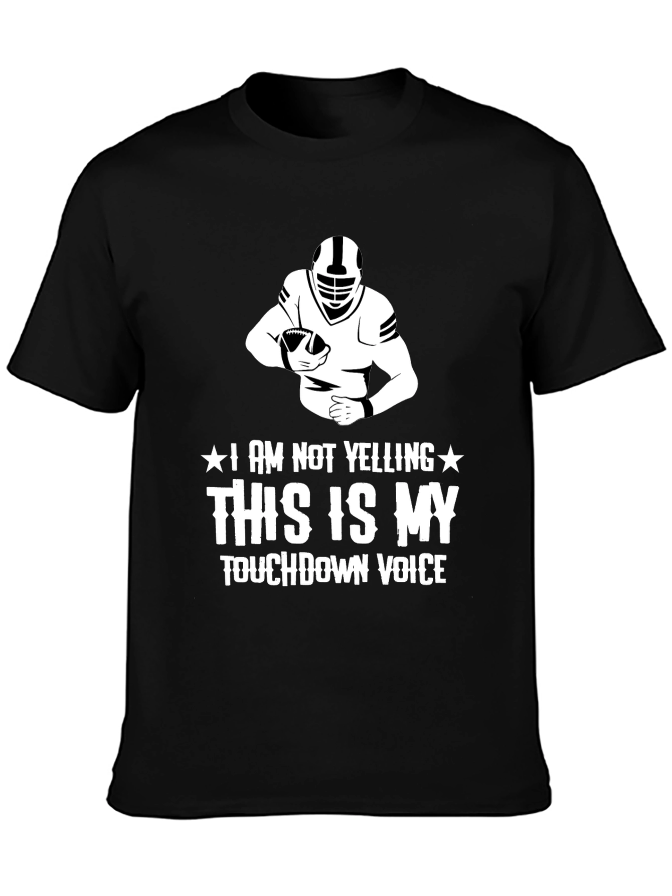 Touchdown Voice Graphic T-Shirt Football Fan Tee