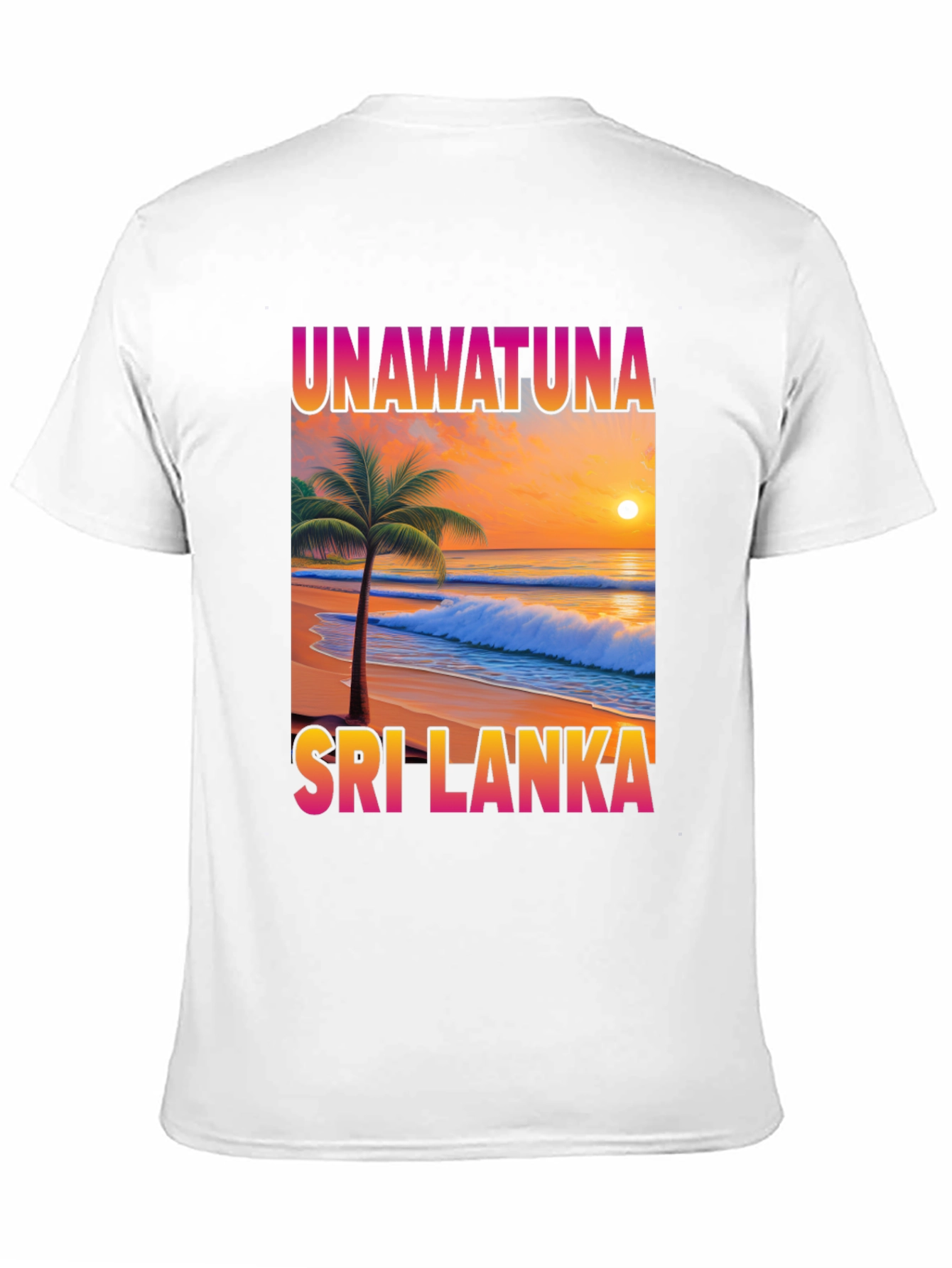 Unawatuna Sri Lanka Graphic T-Shirt