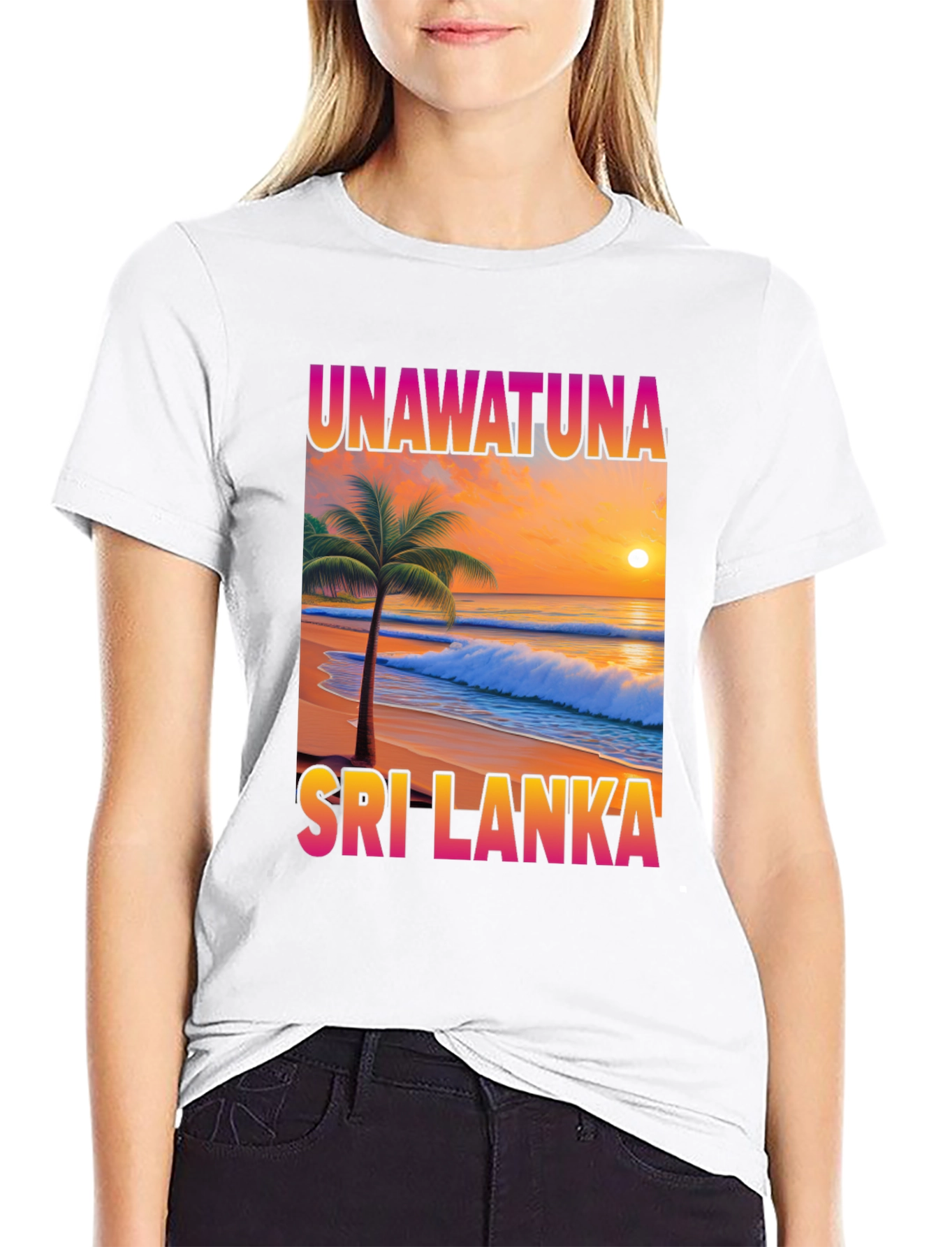 Unawatuna Sri Lanka Graphic T-Shirt