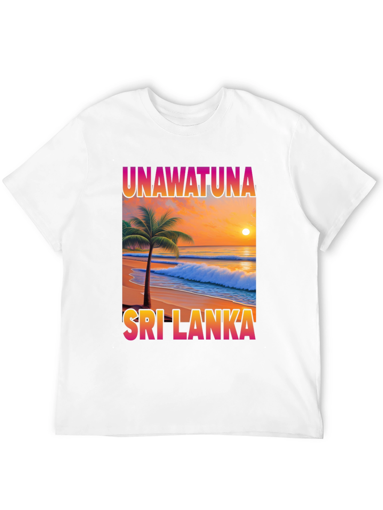 Unawatuna Sri Lanka Graphic T-Shirt