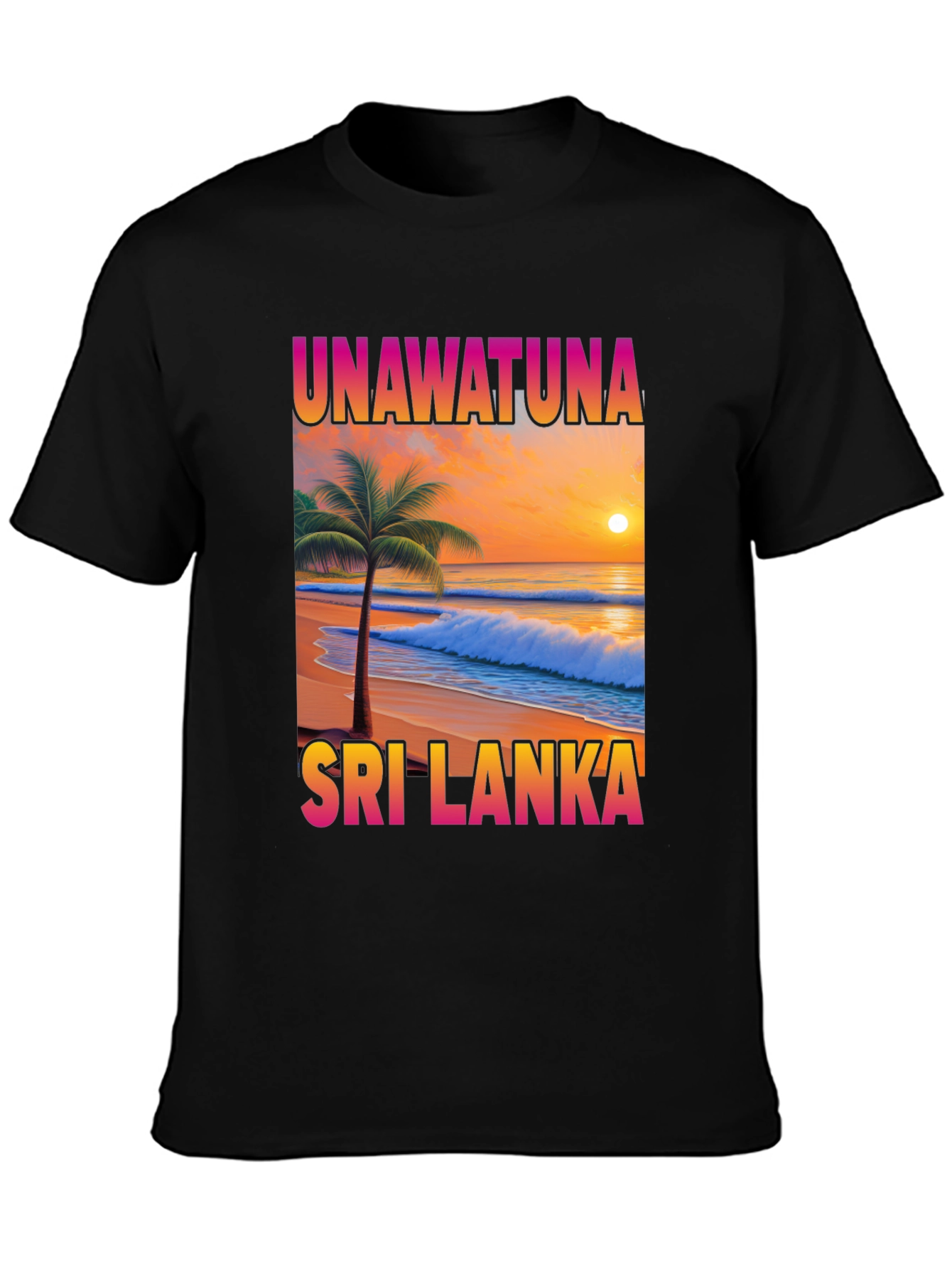Unawatuna Sri Lanka Graphic T-Shirt