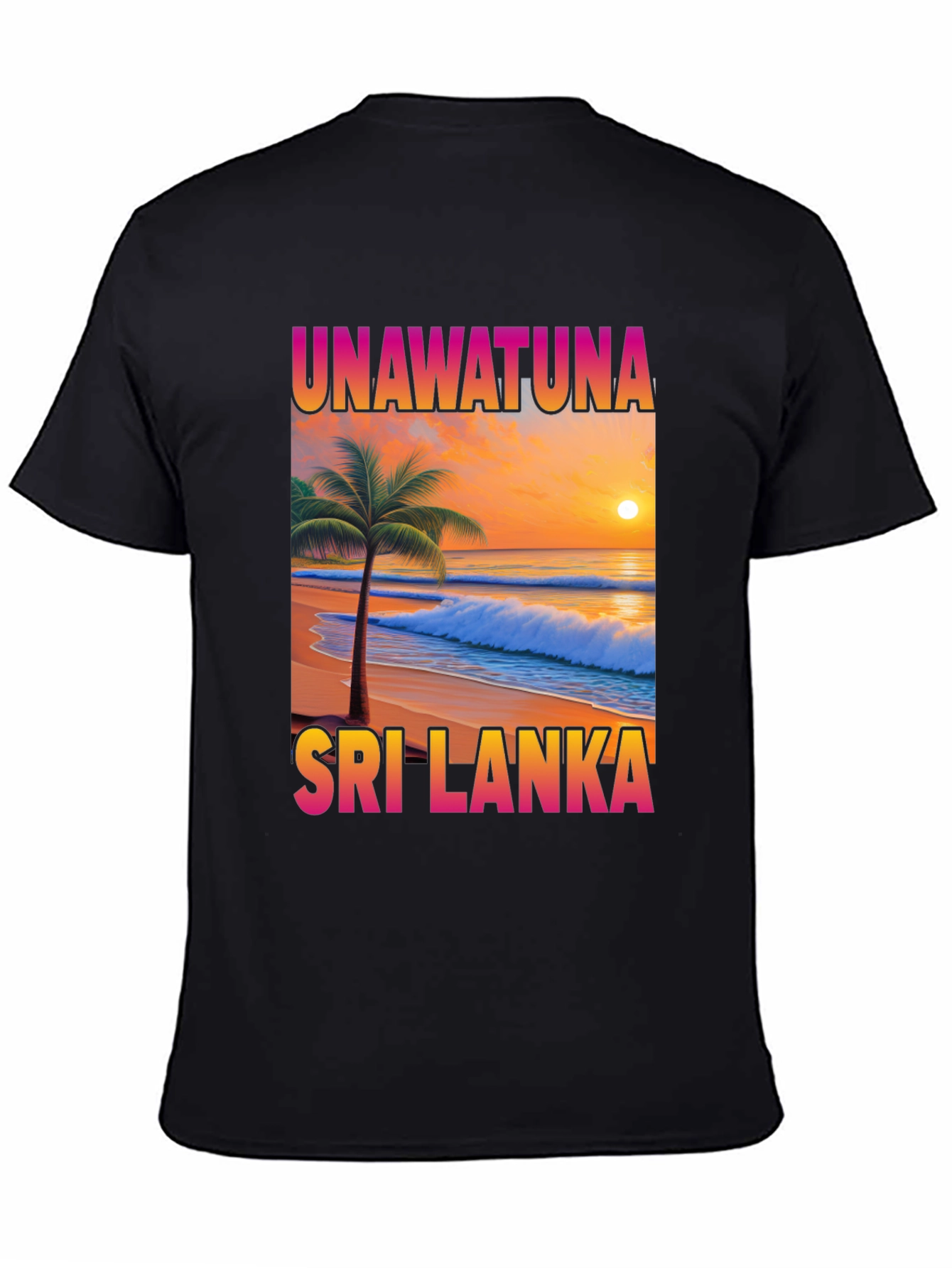 Unawatuna Sri Lanka Graphic T-Shirt