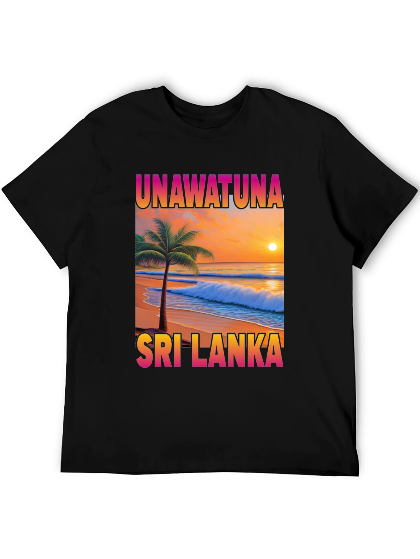Unawatuna Sri Lanka Graphic T-Shirt