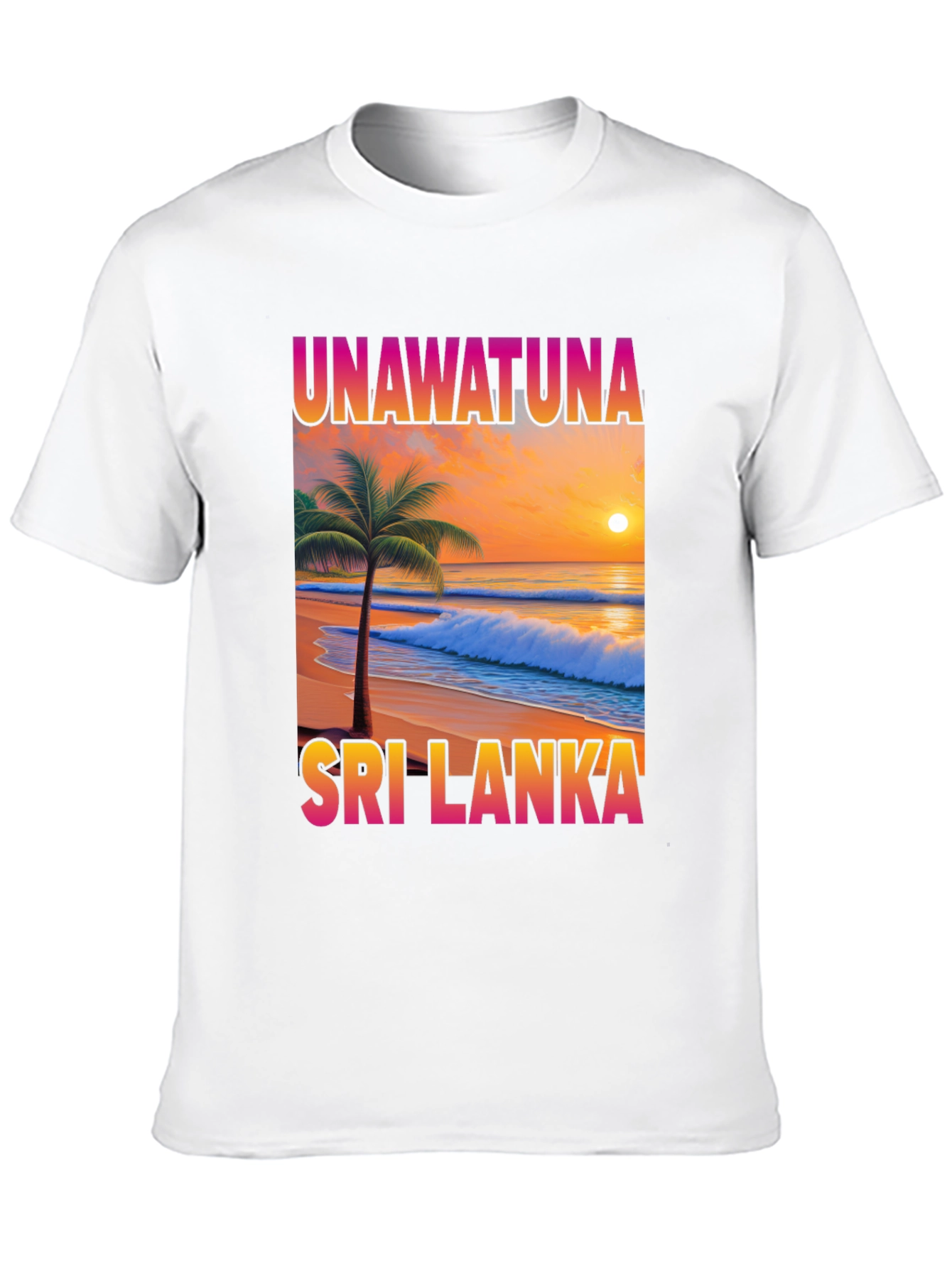 Unawatuna Sri Lanka Graphic T-Shirt