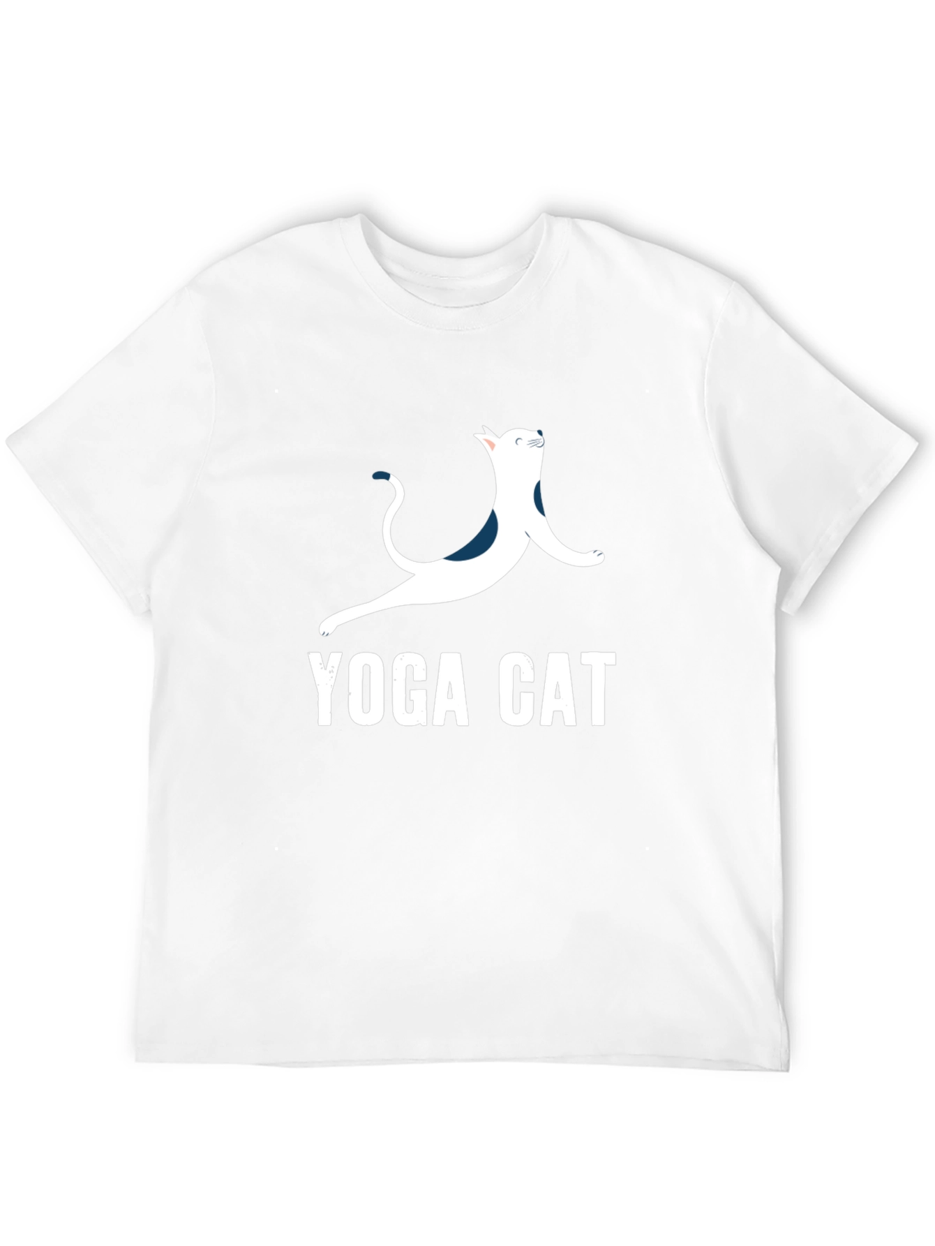 Yoga Cat T-Shirt - Cool Graphic Tee