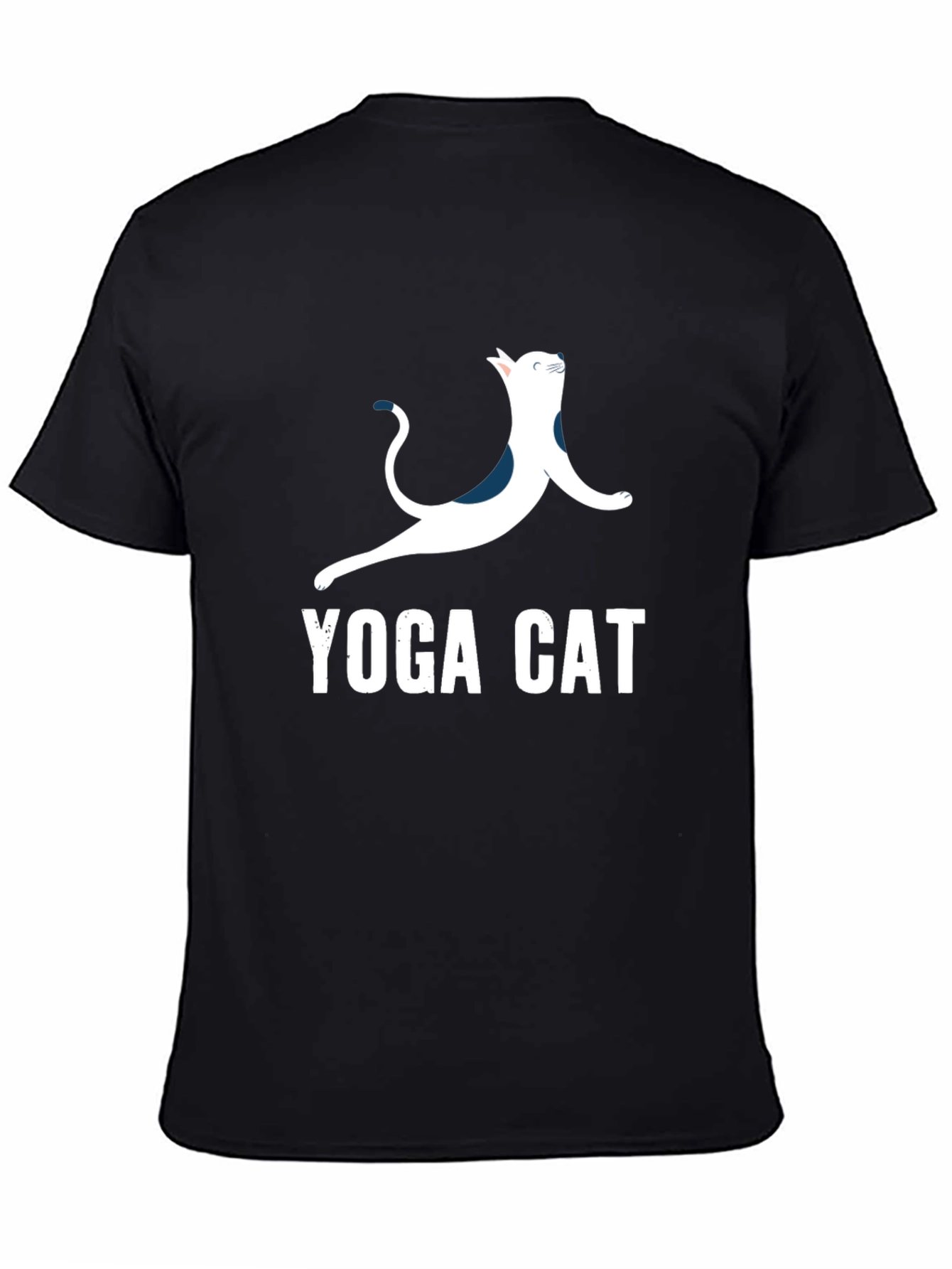 Yoga Cat T-Shirt - Cool Graphic Tee