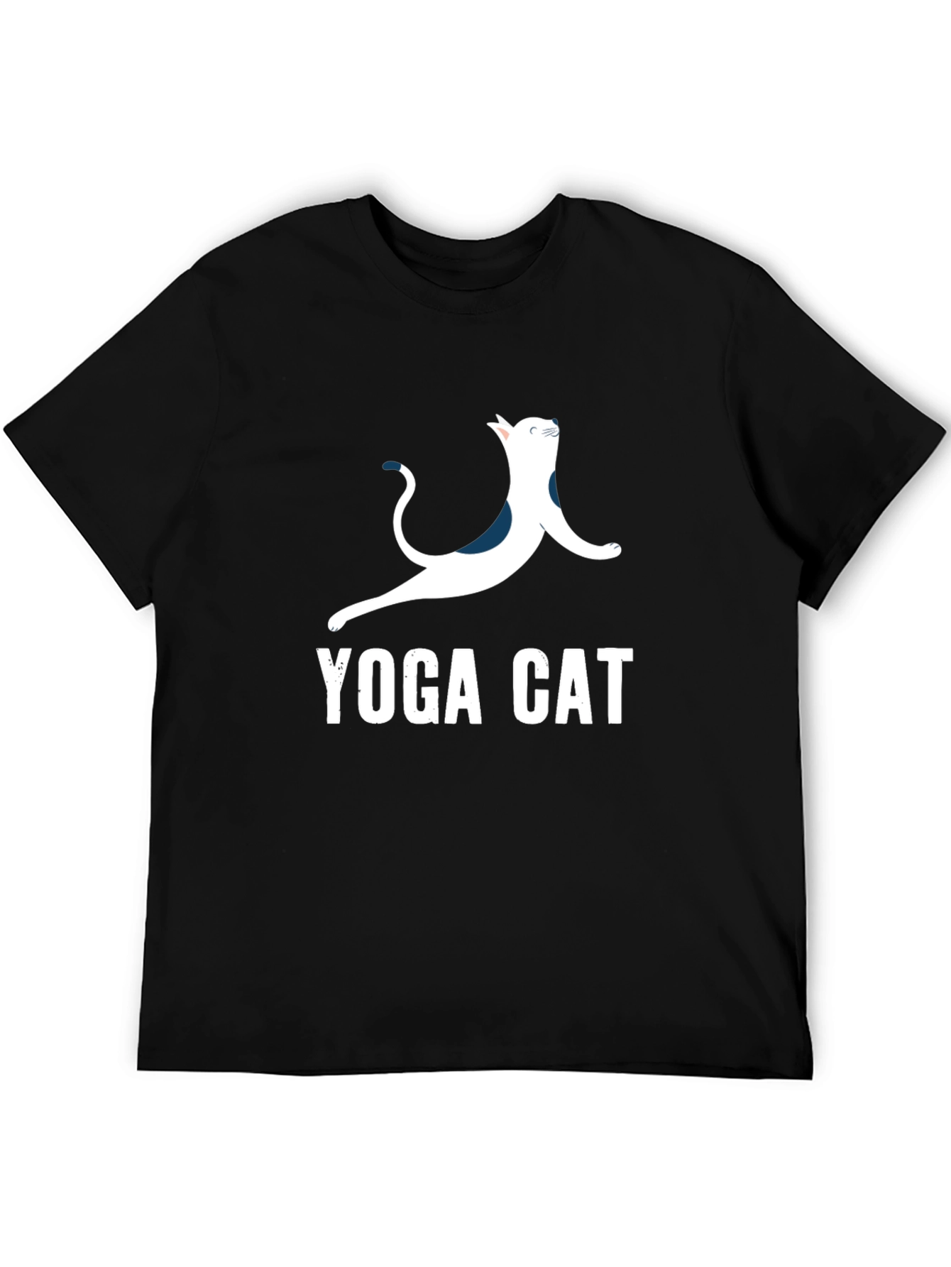 Yoga Cat T-Shirt - Cool Graphic Tee