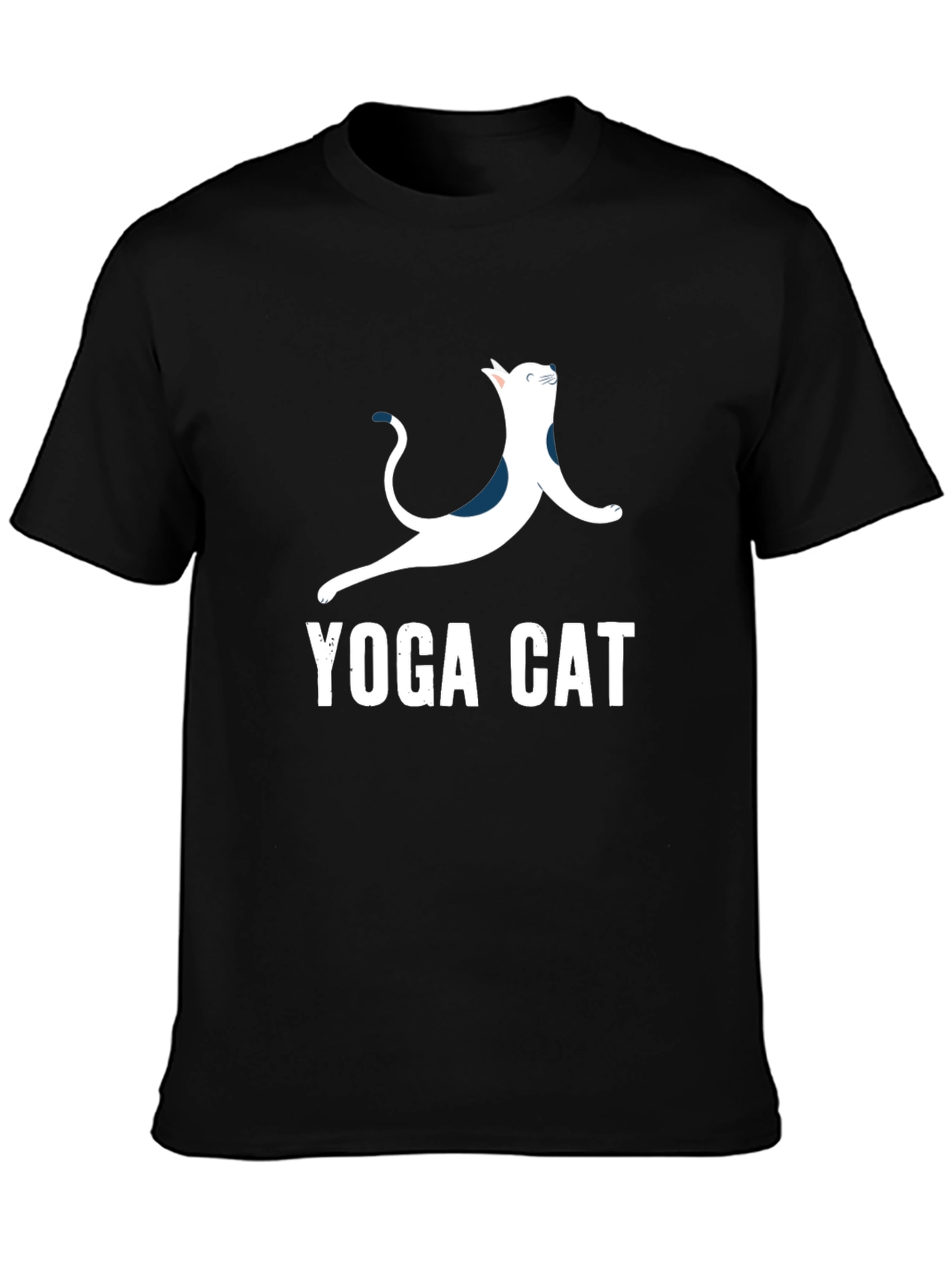 Yoga Cat T-Shirt - Cool Graphic Tee