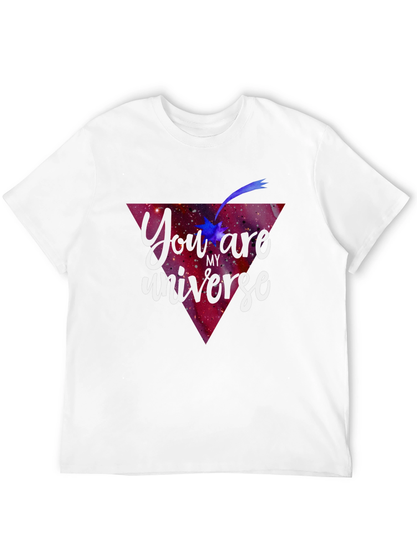 You are my Universe Black Graphic Tee