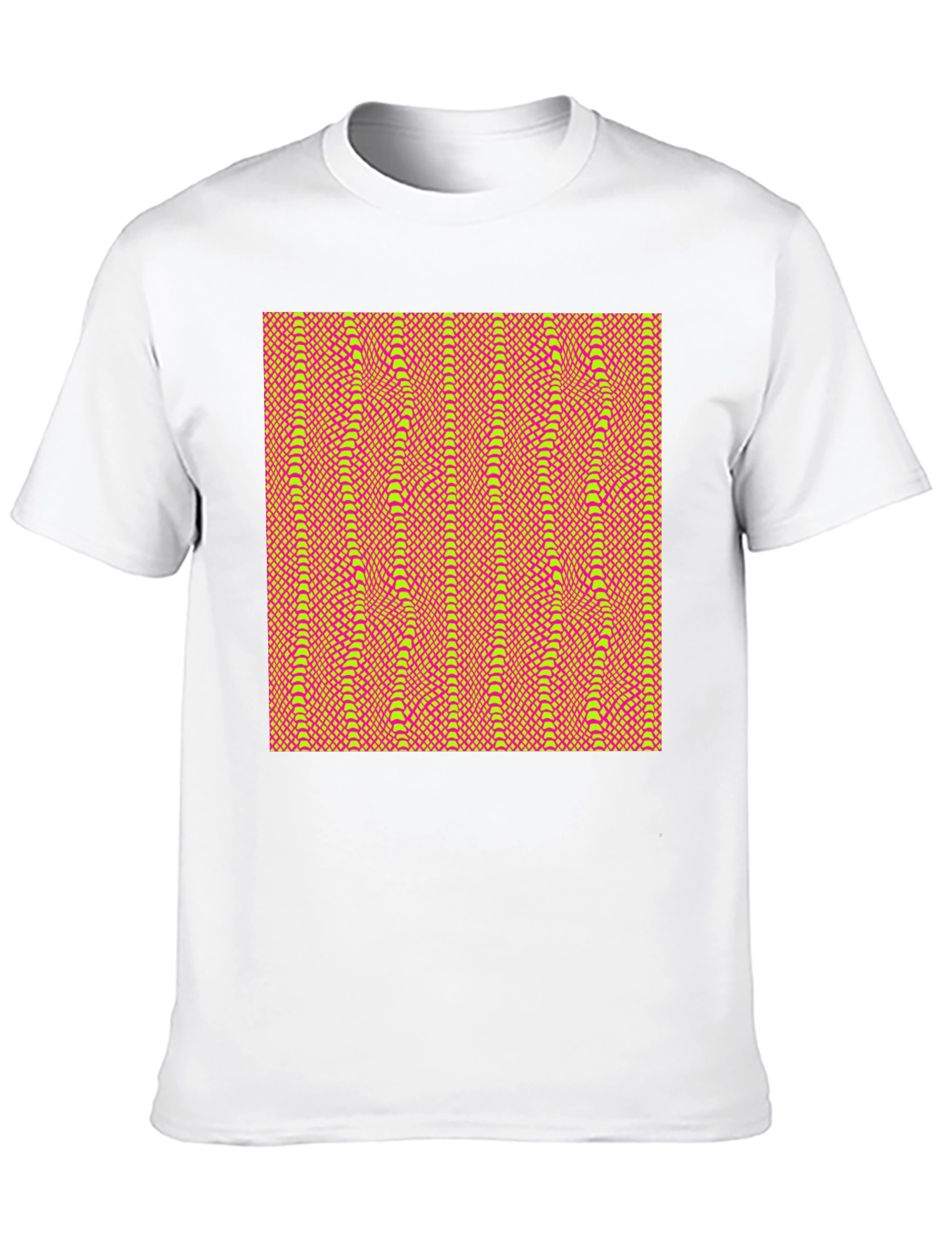 Patterned Black T-Shirt