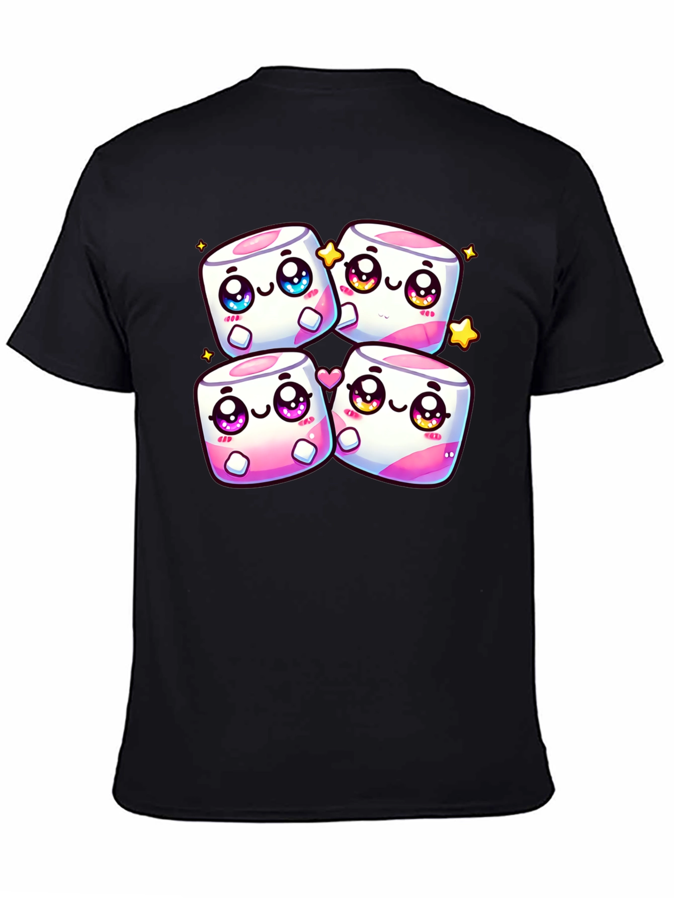 Kawaii Marshmallow T-Shirt - Cute Anime Design