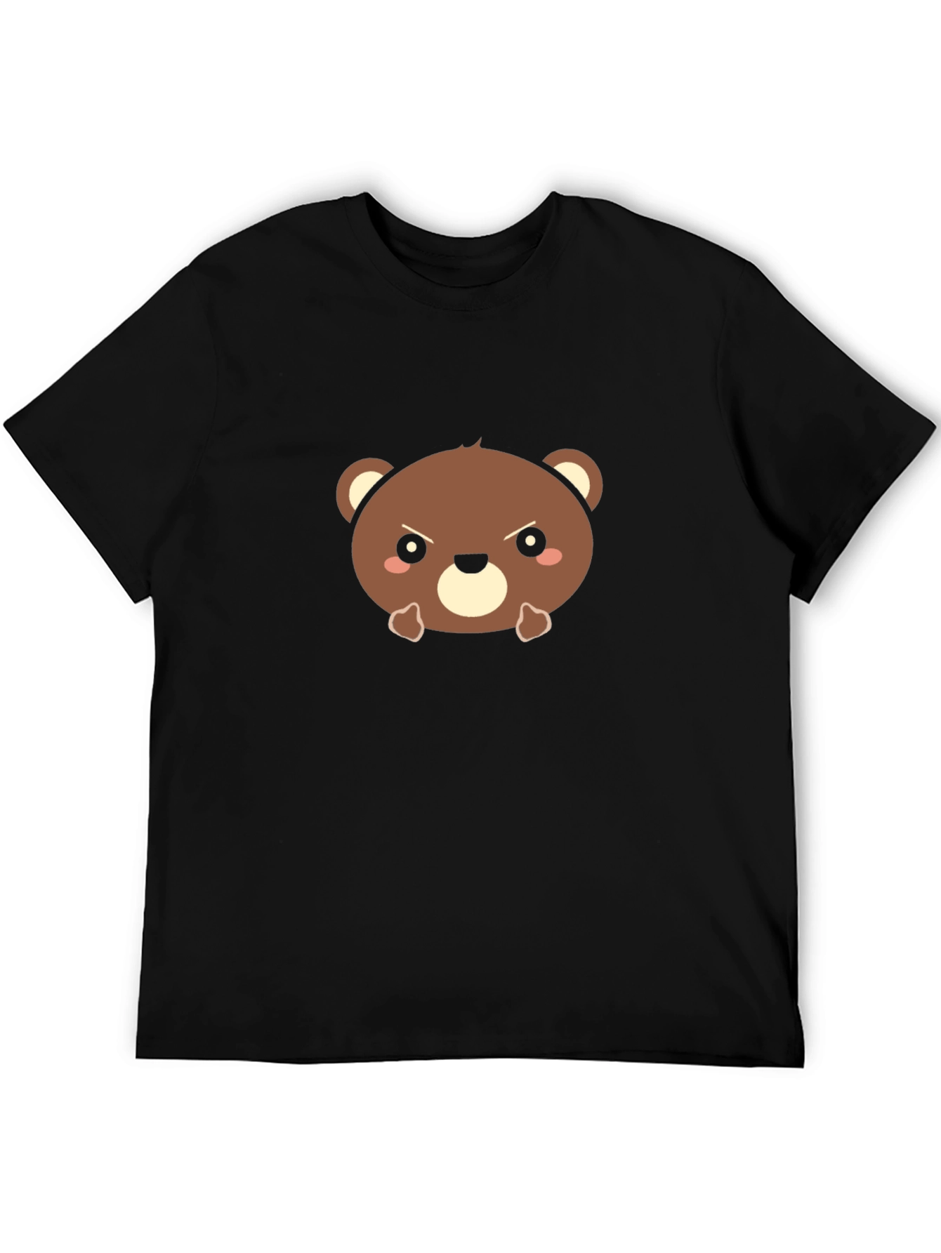 Angry Bear Graphic Tee - Soft Cotton Blend