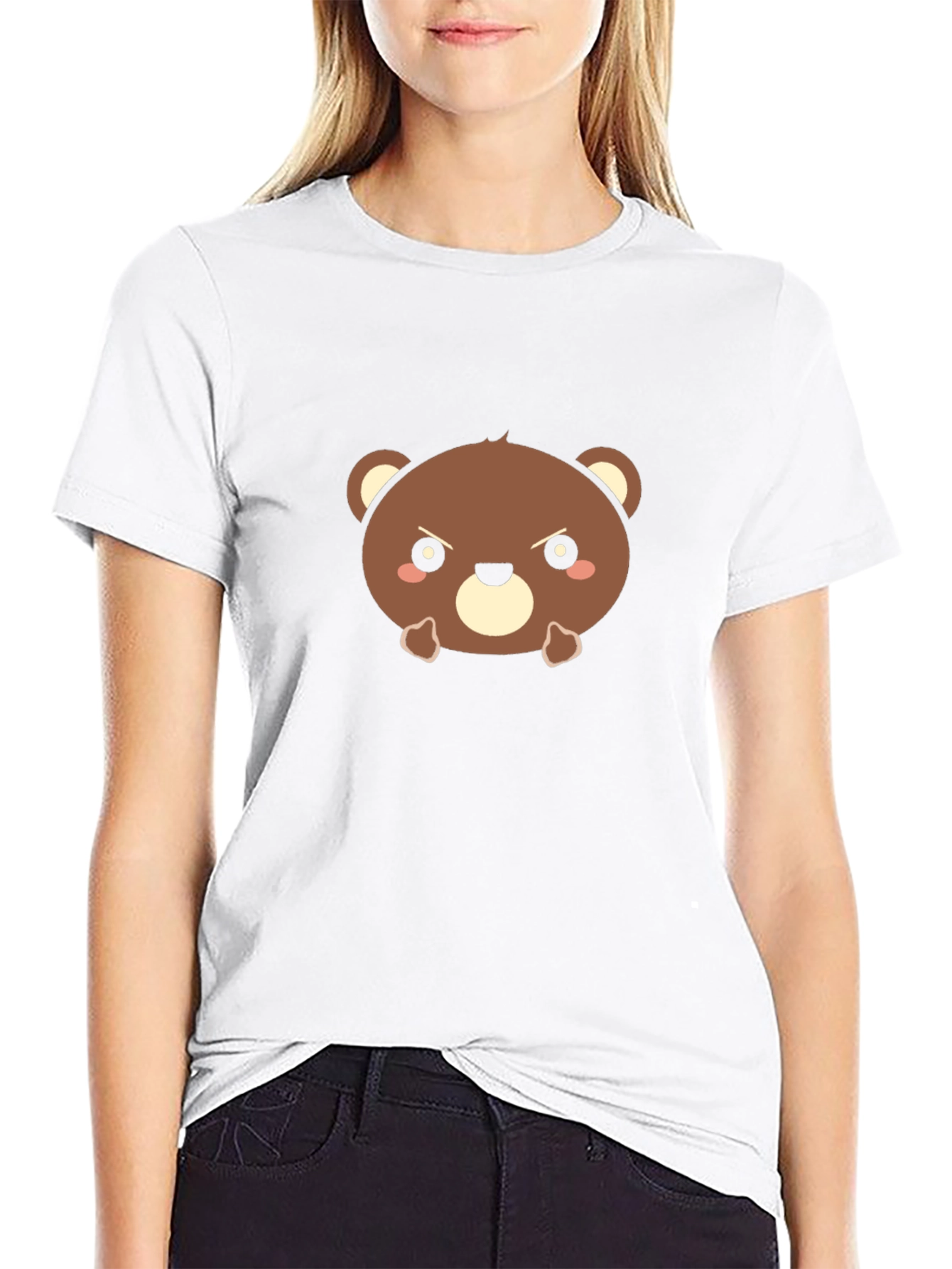 Angry Bear Graphic Tee - Soft Cotton Blend