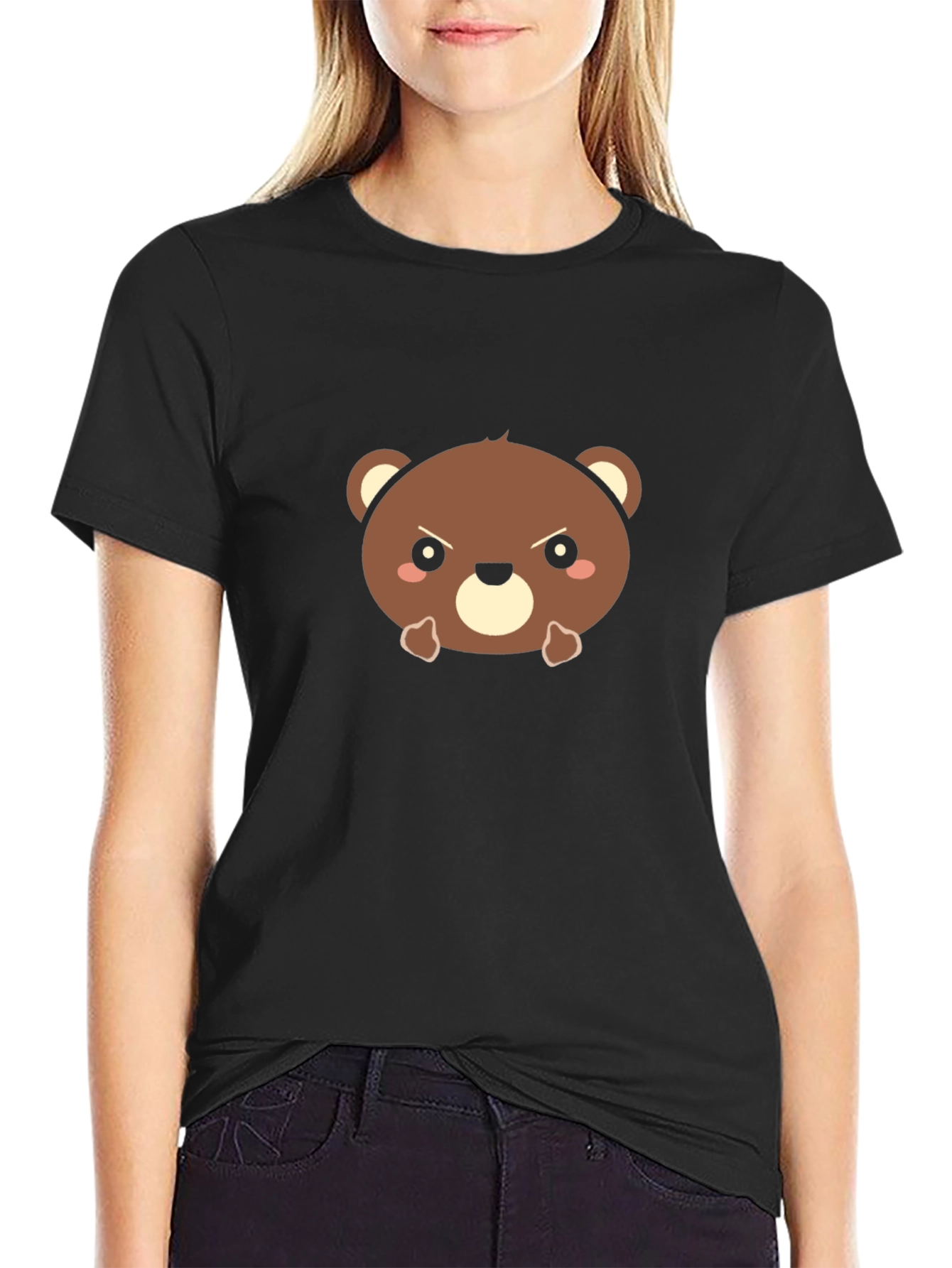Angry Bear Graphic Tee - Soft Cotton Blend