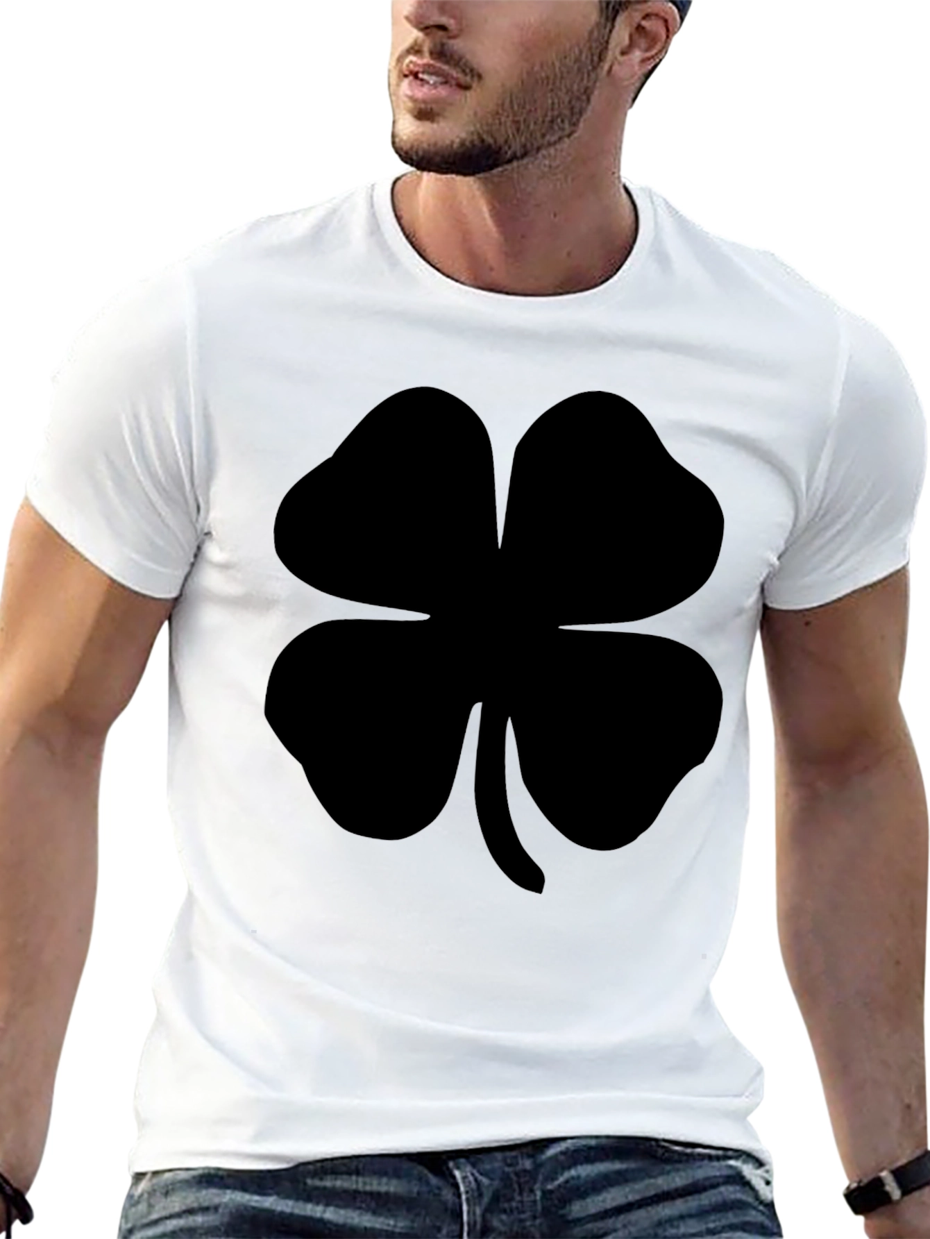 Black Clover Graphic Print T-Shirt