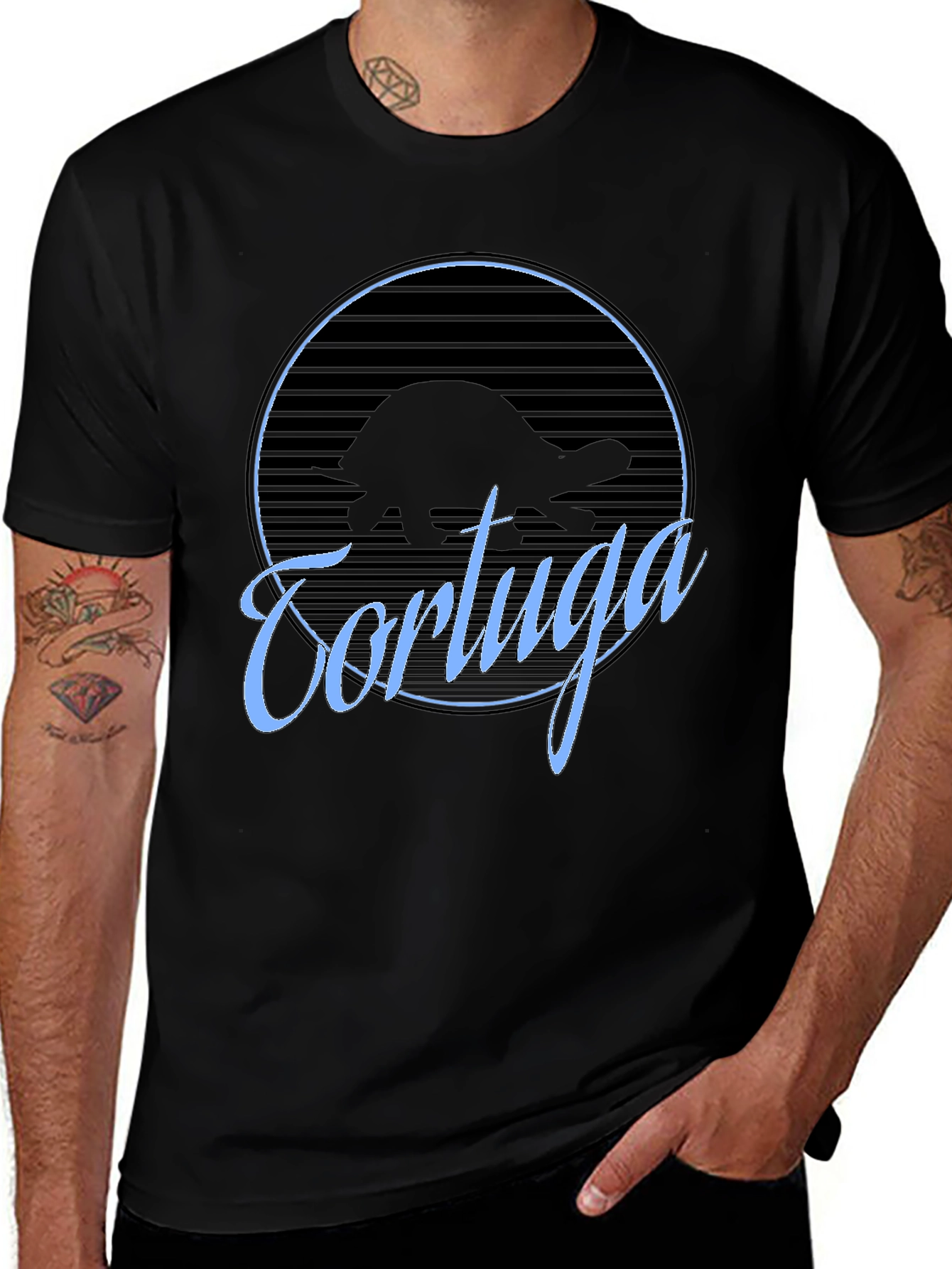 Tortuga Graphic T-Shirt -  Mens Casual Tee