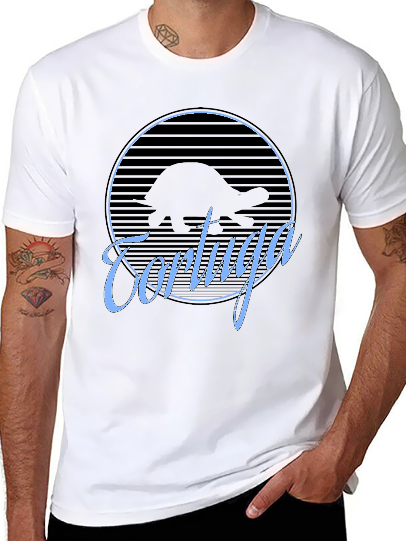 Tortuga Graphic T-Shirt -  Mens Casual Tee