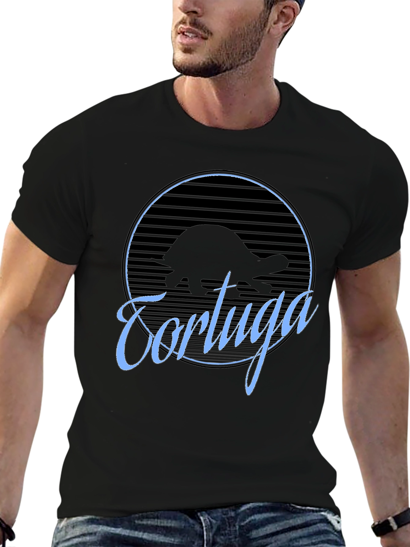 Tortuga Graphic T-Shirt -  Mens Casual Tee