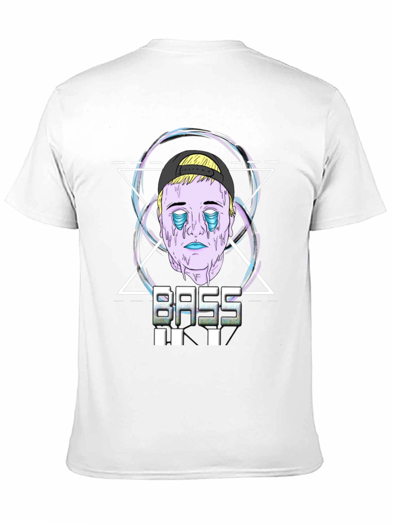 Bass Graphic Print Black T-Shirt