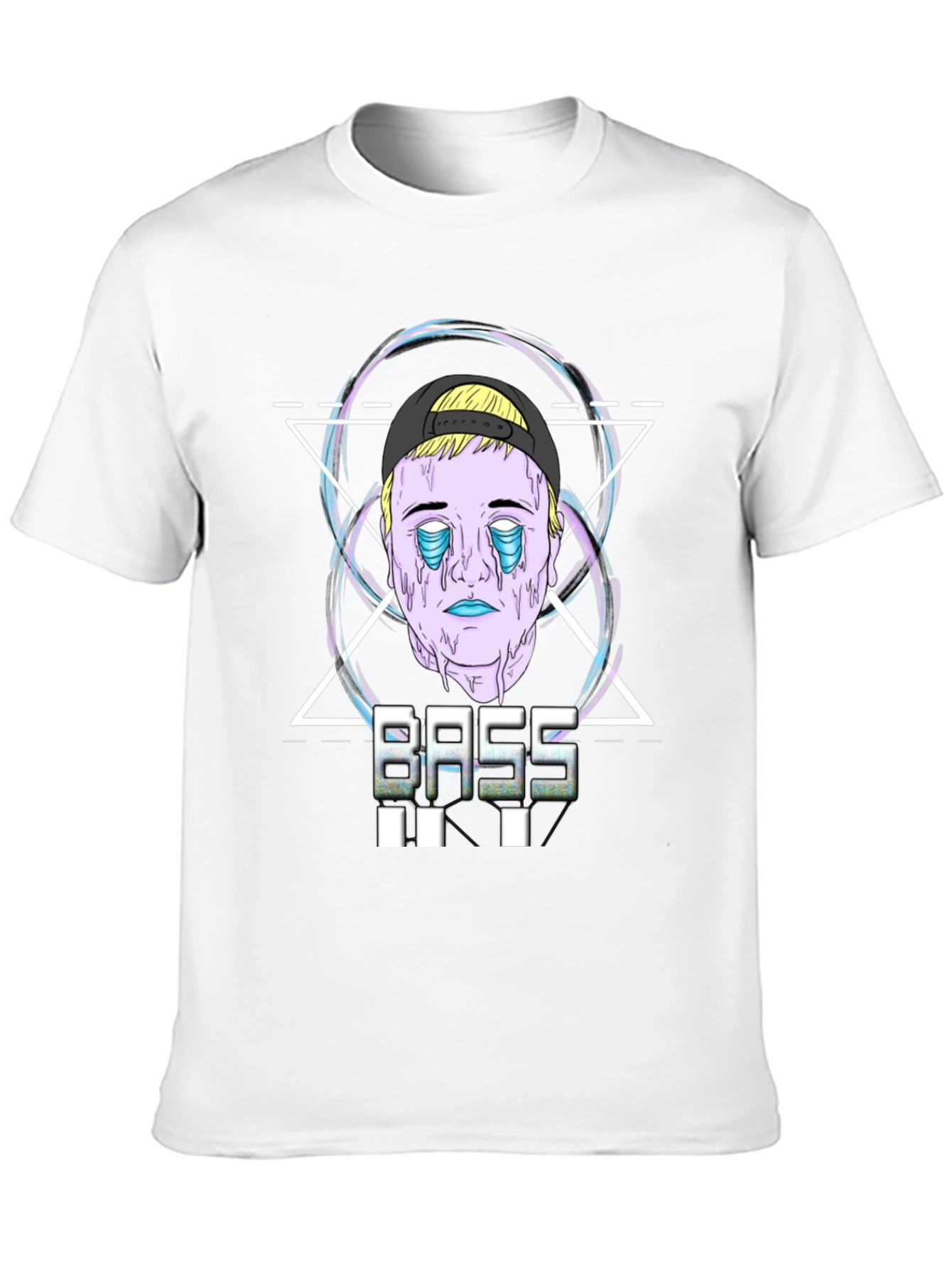 Bass Graphic Print Black T-Shirt