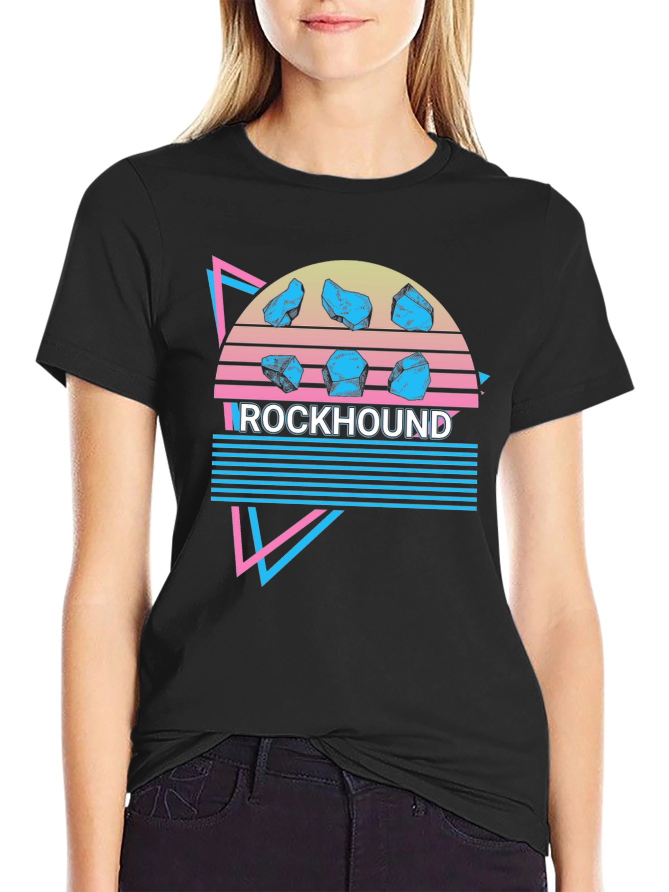 Rockhound Retro Style Graphic Tee