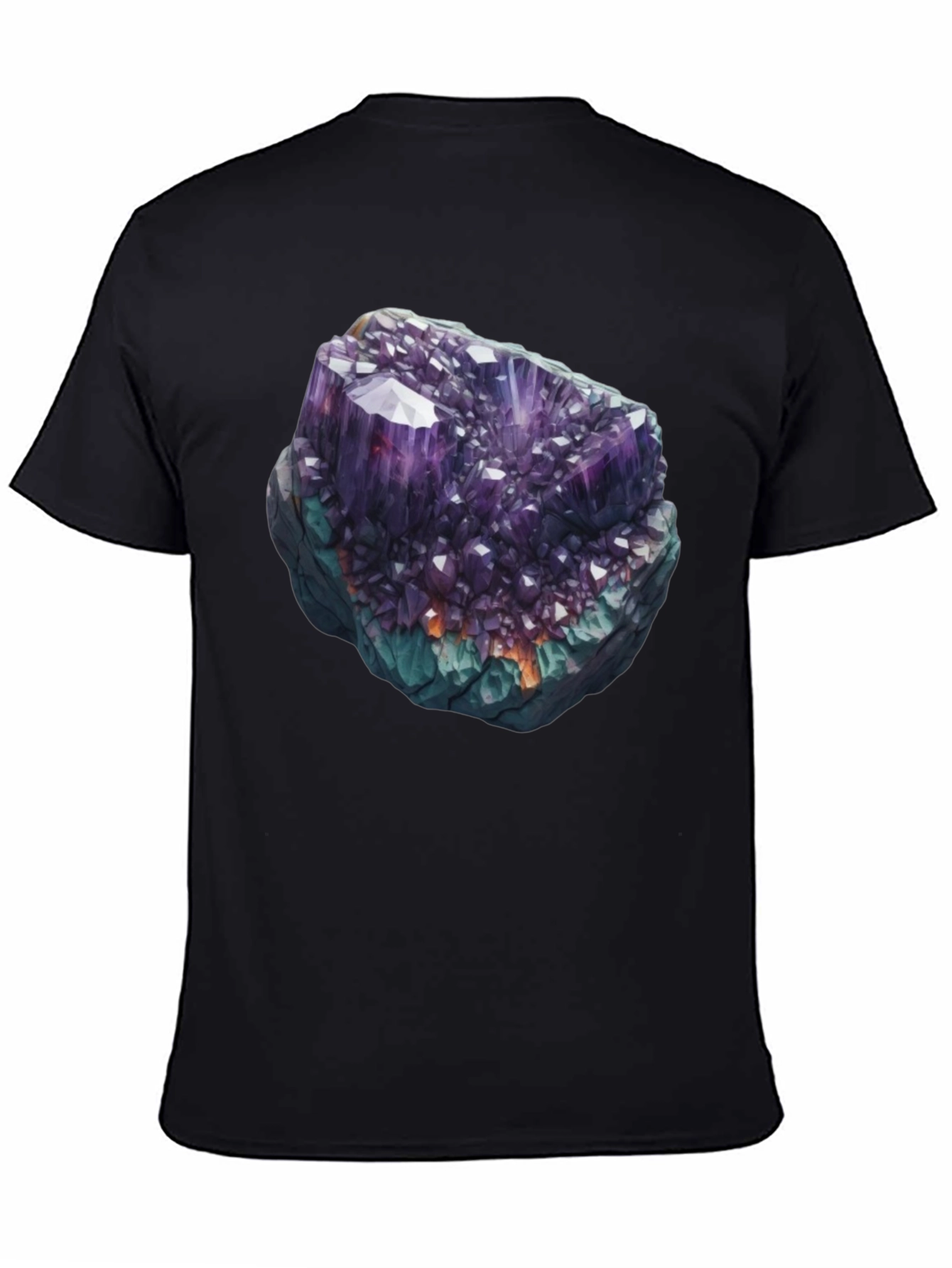 Amethyst Crystal Graphic T-Shirt