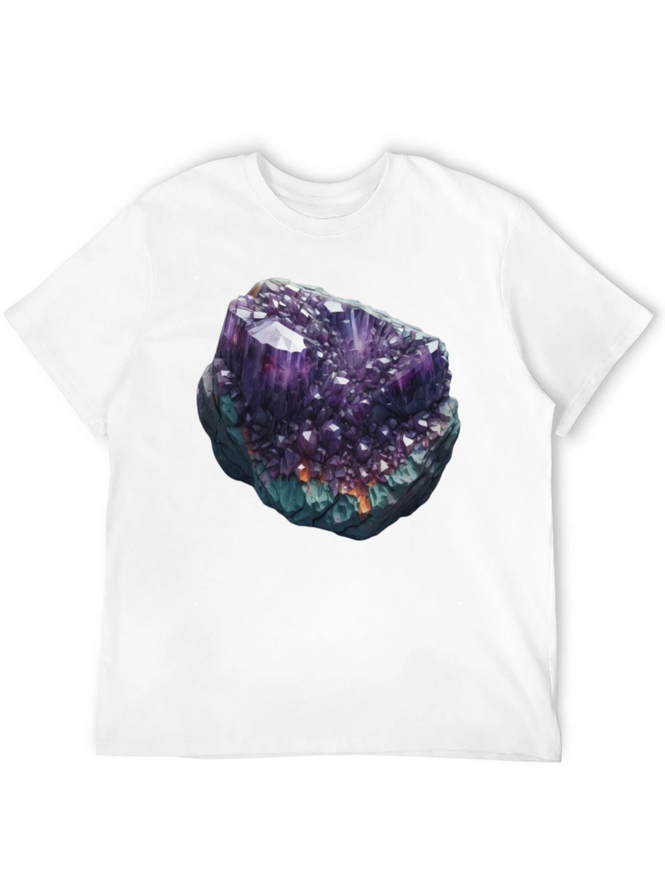 Amethyst Crystal Graphic T-Shirt